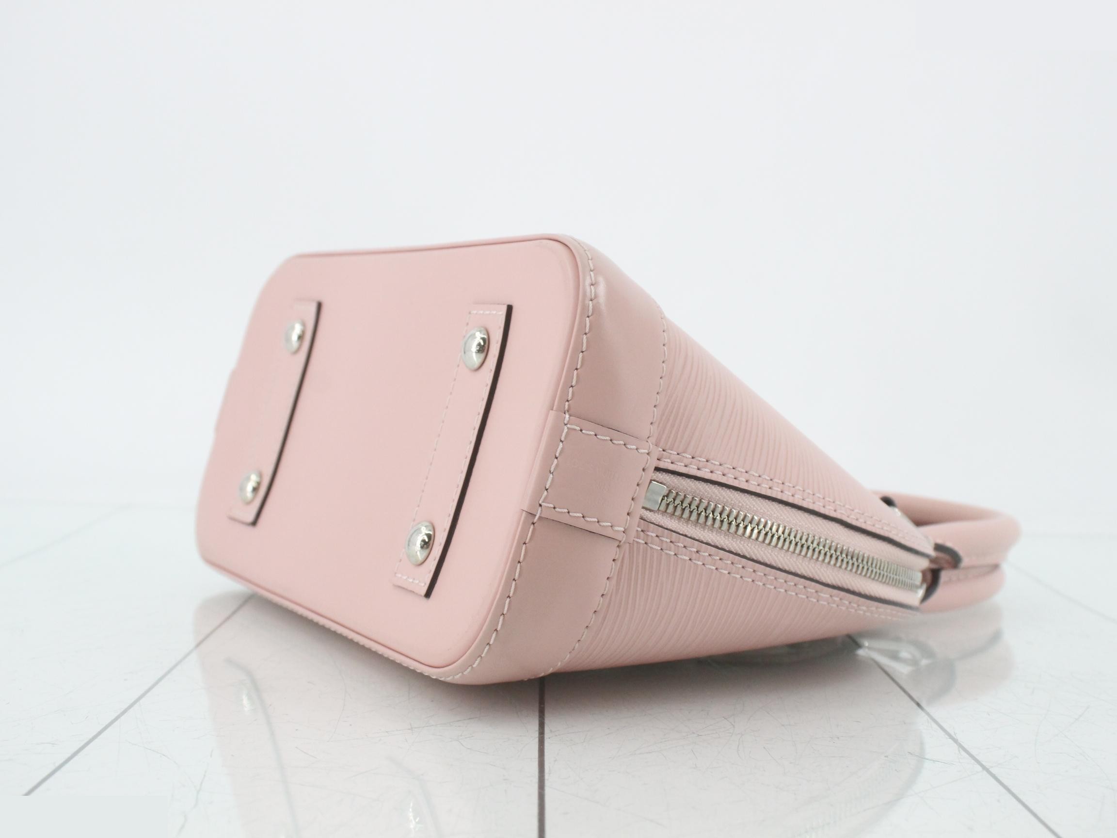 Epi Alma BB Rose Ballerine 2-Way Handbag — view 6
