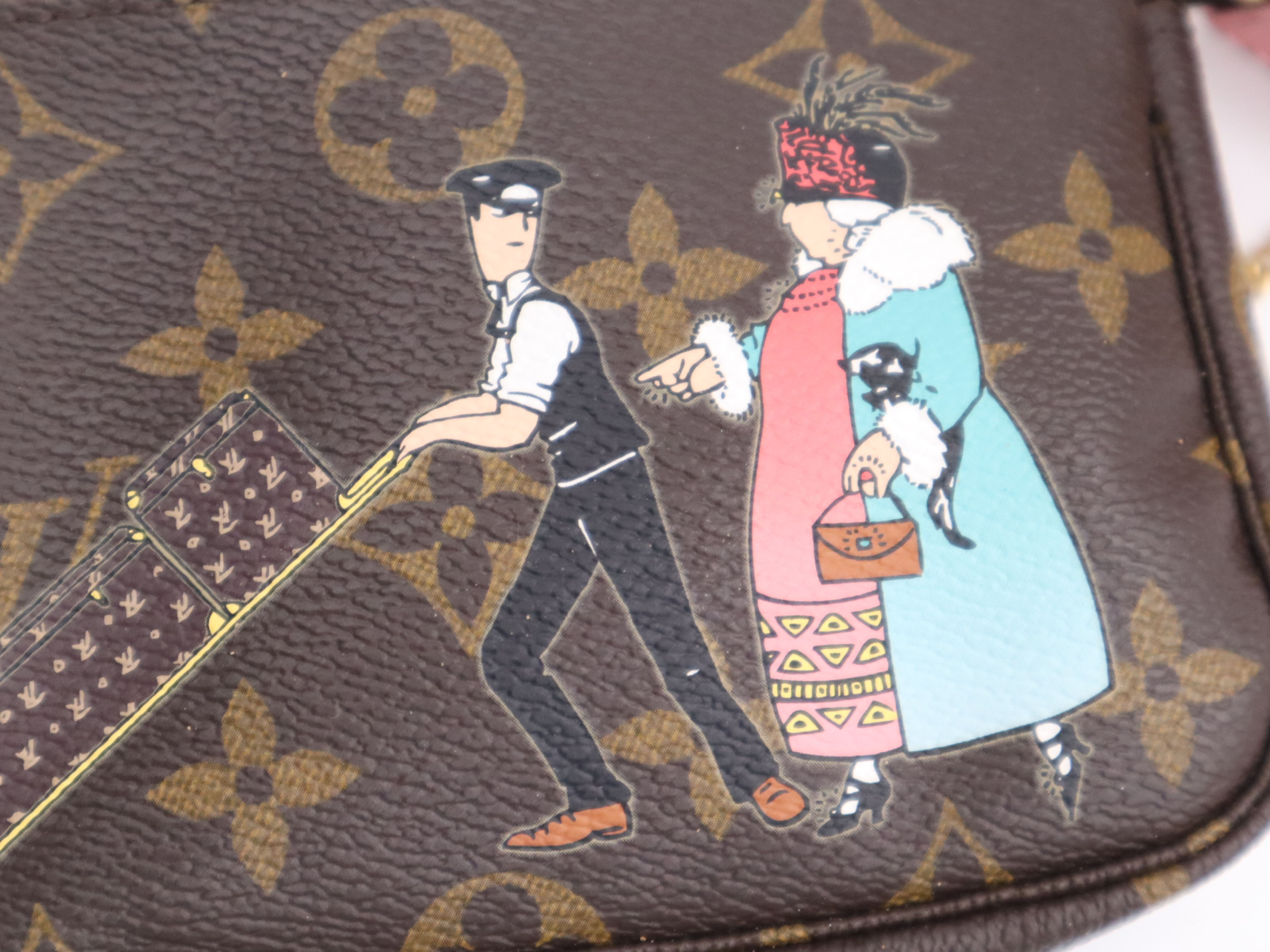 M60290 Monogram Mini Pochette Accessoires Handbag — view 11