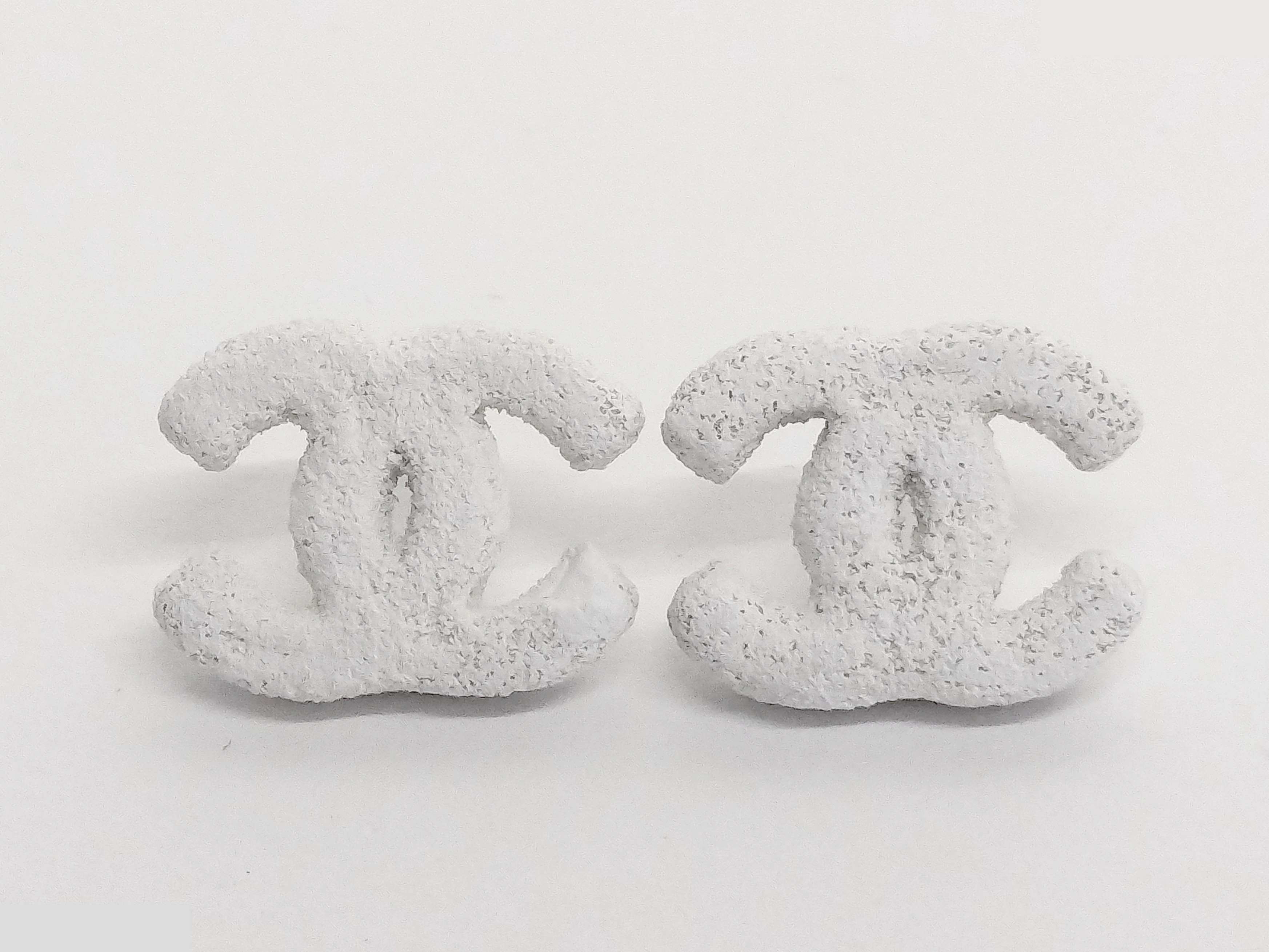 Coco Coral-Style Silver Earrings