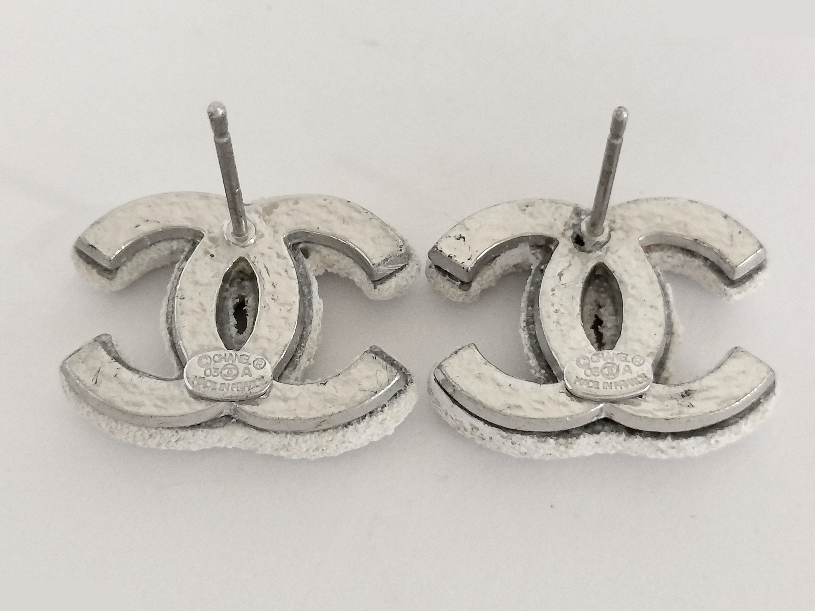 Coco Coral-Style Silver Earrings — view 3