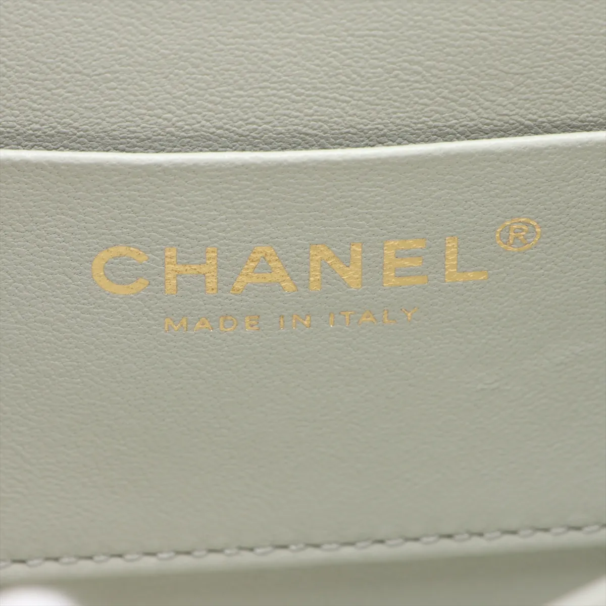 [Individually packaged] Chanel Matelassé Caviar Skin 2-Way Handbag, Top Handle, Green, Gold Hardware, JP6CU1CK, Random Plate — view 9