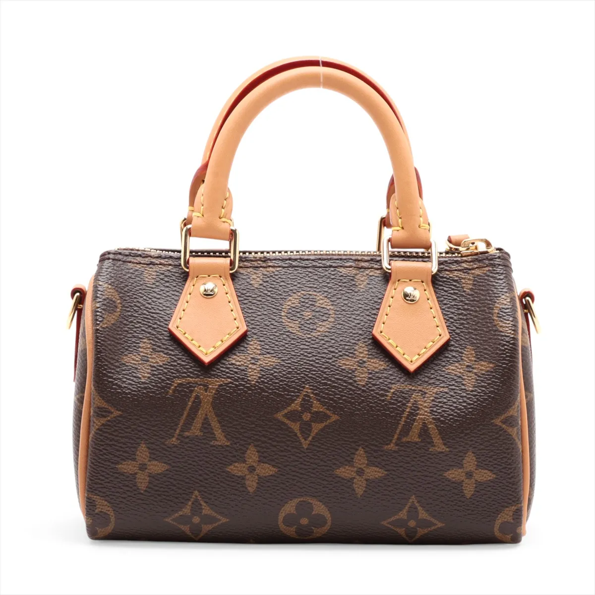 Monogram Nano Speedy M81085 LA4284 Brown — view 2