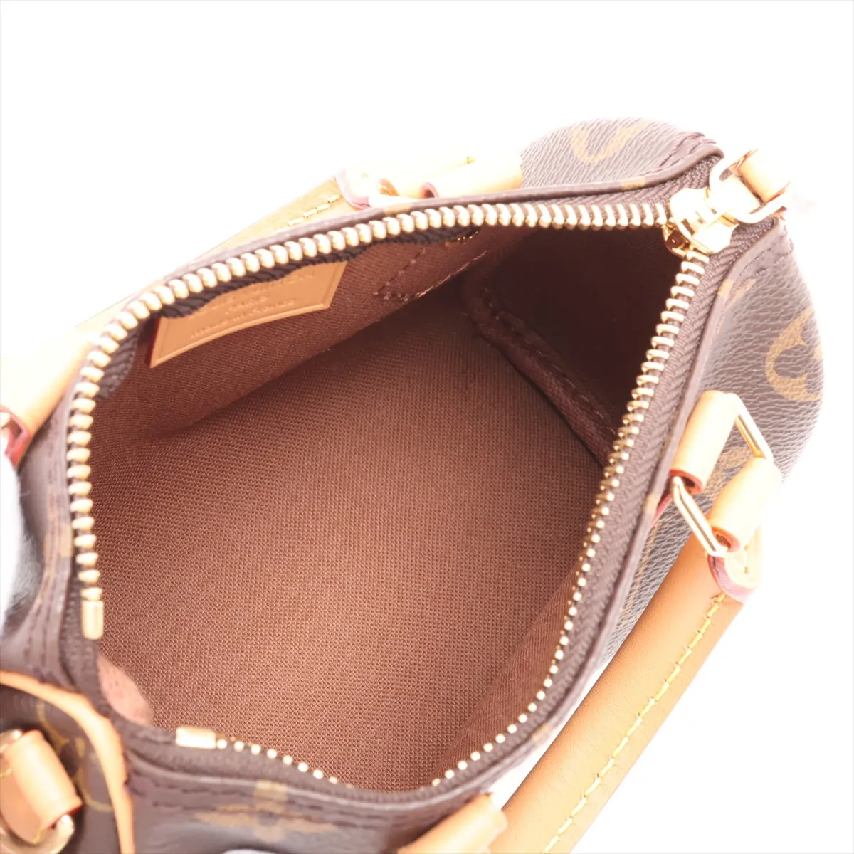 Monogram Nano Speedy M81085 LA4284 Brown — view 8