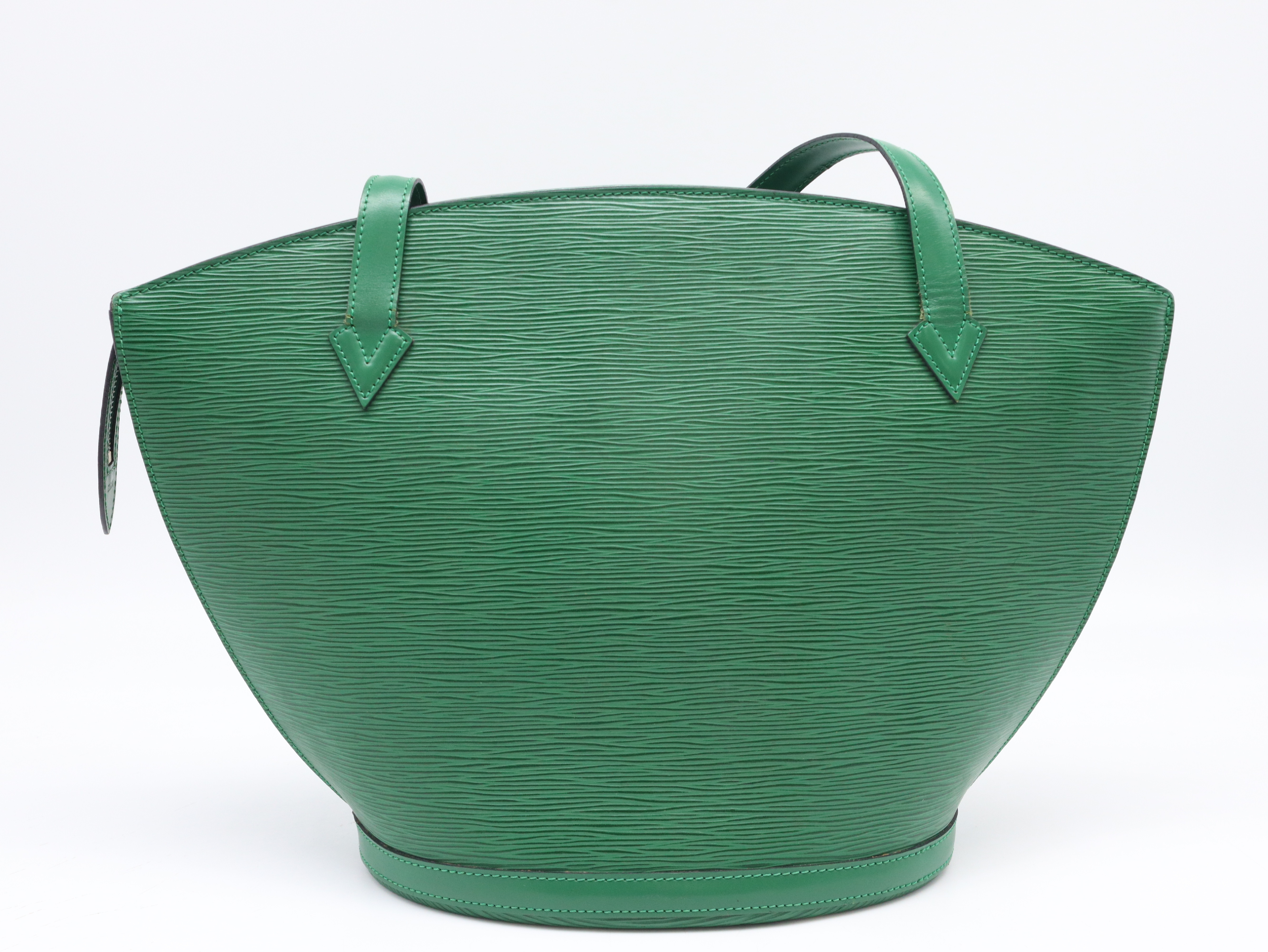 M52264 Epi Saint Jacques Shopping Borneo Green Tote Bag — view 2