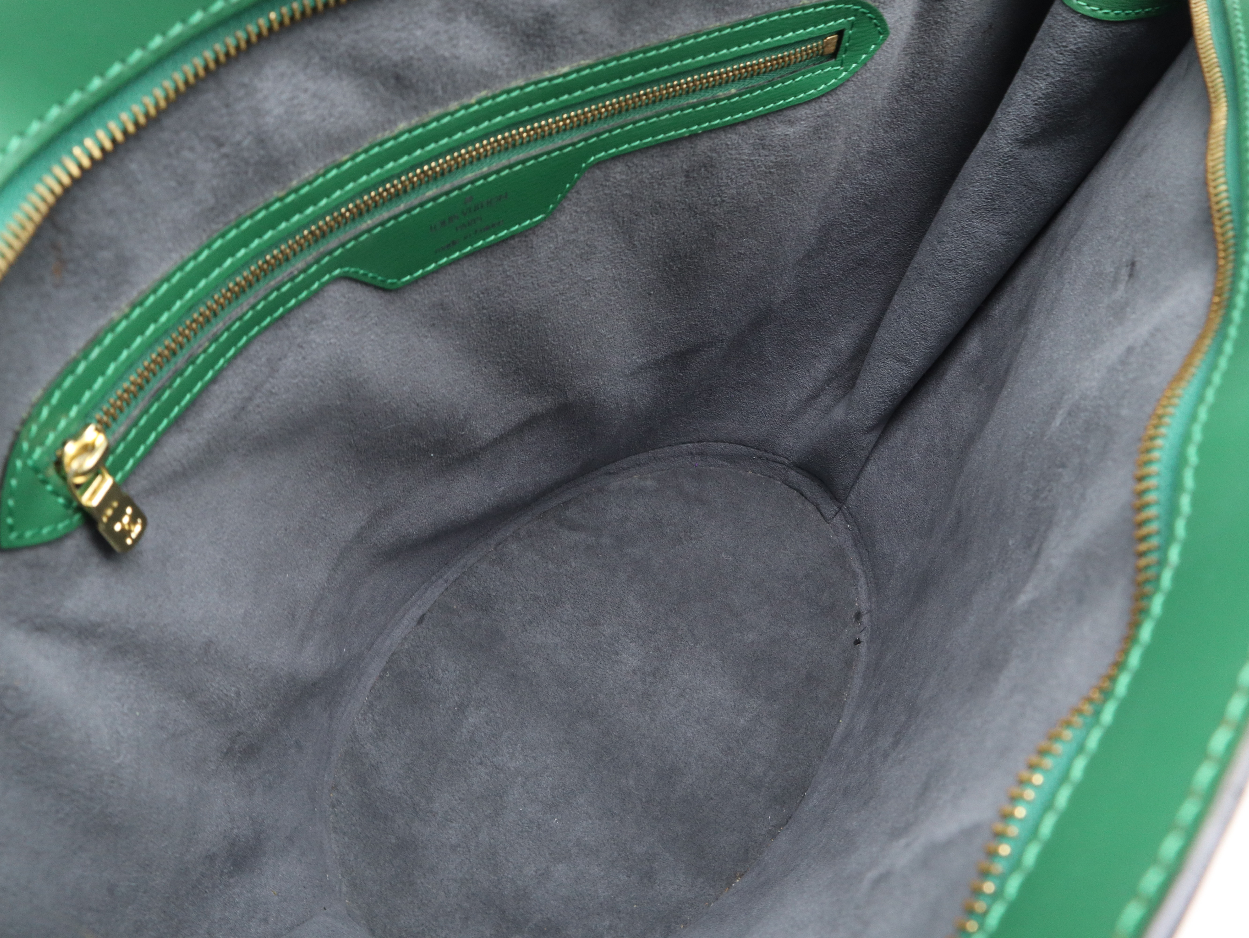 M52264 Epi Saint Jacques Shopping Borneo Green Tote Bag — view 11