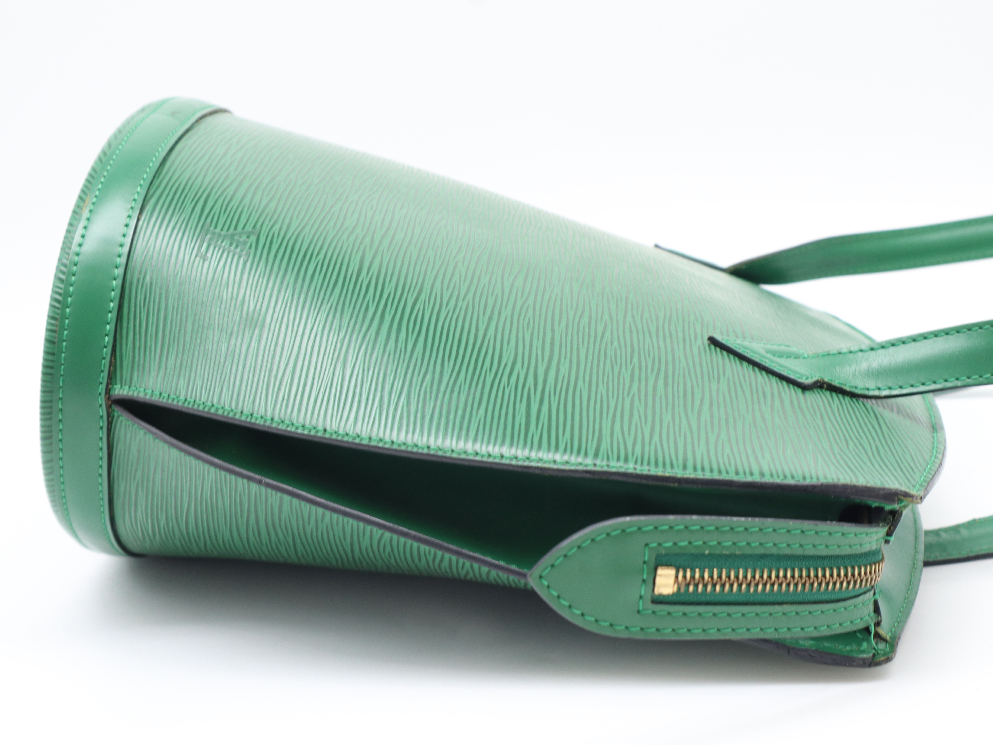 M52264 Epi Saint Jacques Shopping Borneo Green Tote Bag — view 5