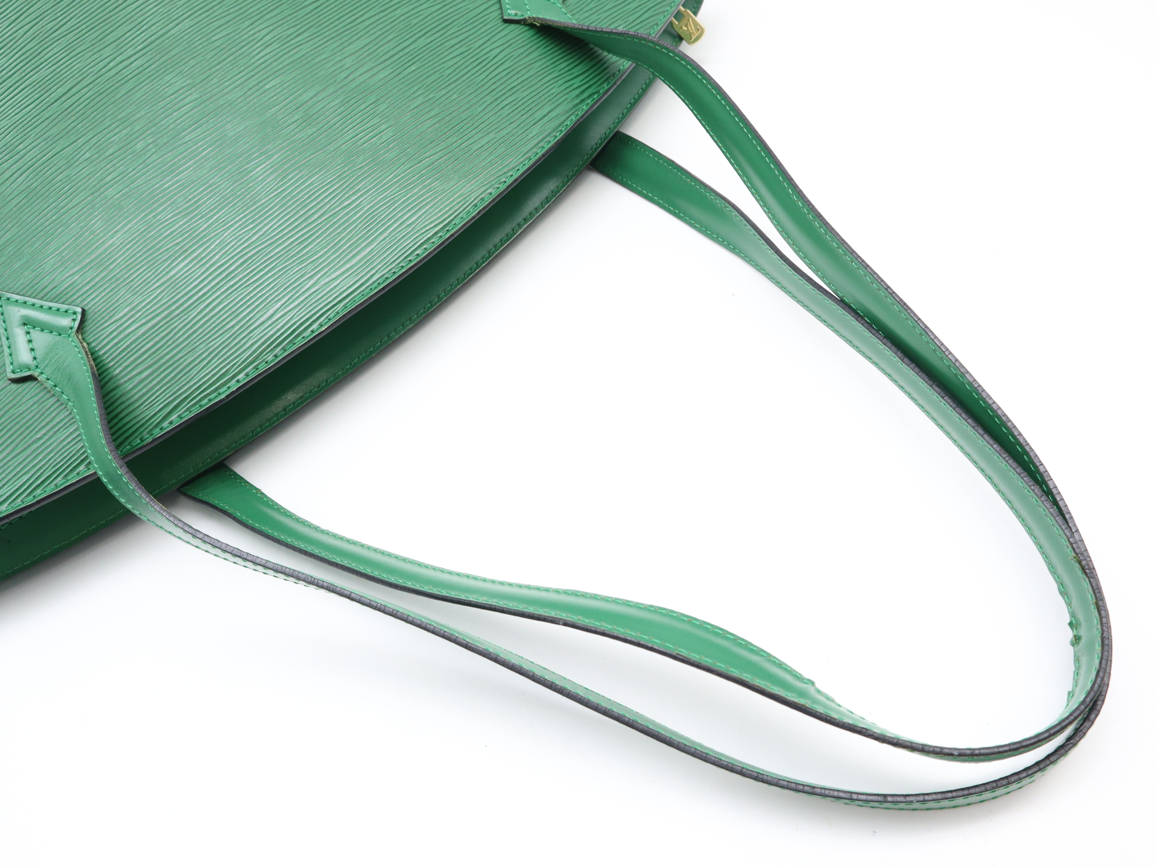 M52264 Epi Saint Jacques Shopping Borneo Green Tote Bag — view 6