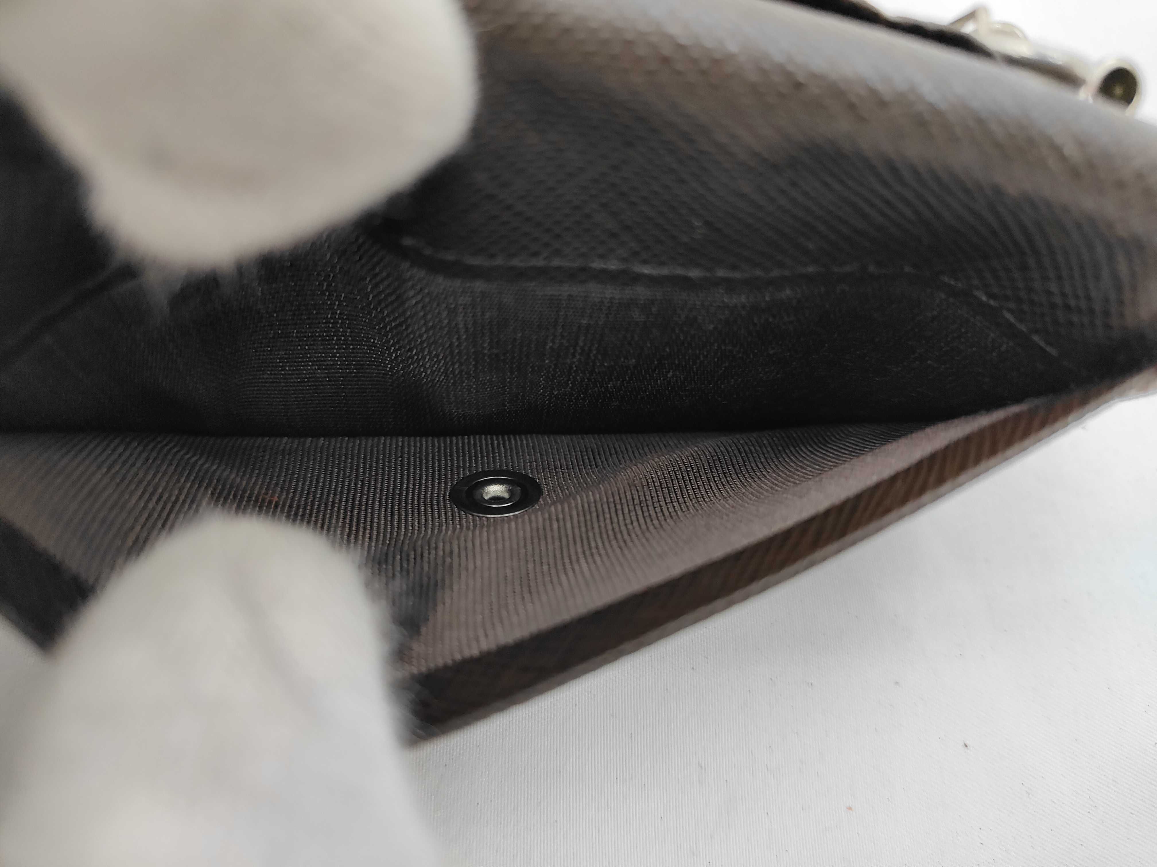 Key Case Brown Block Check Key Case — view 5