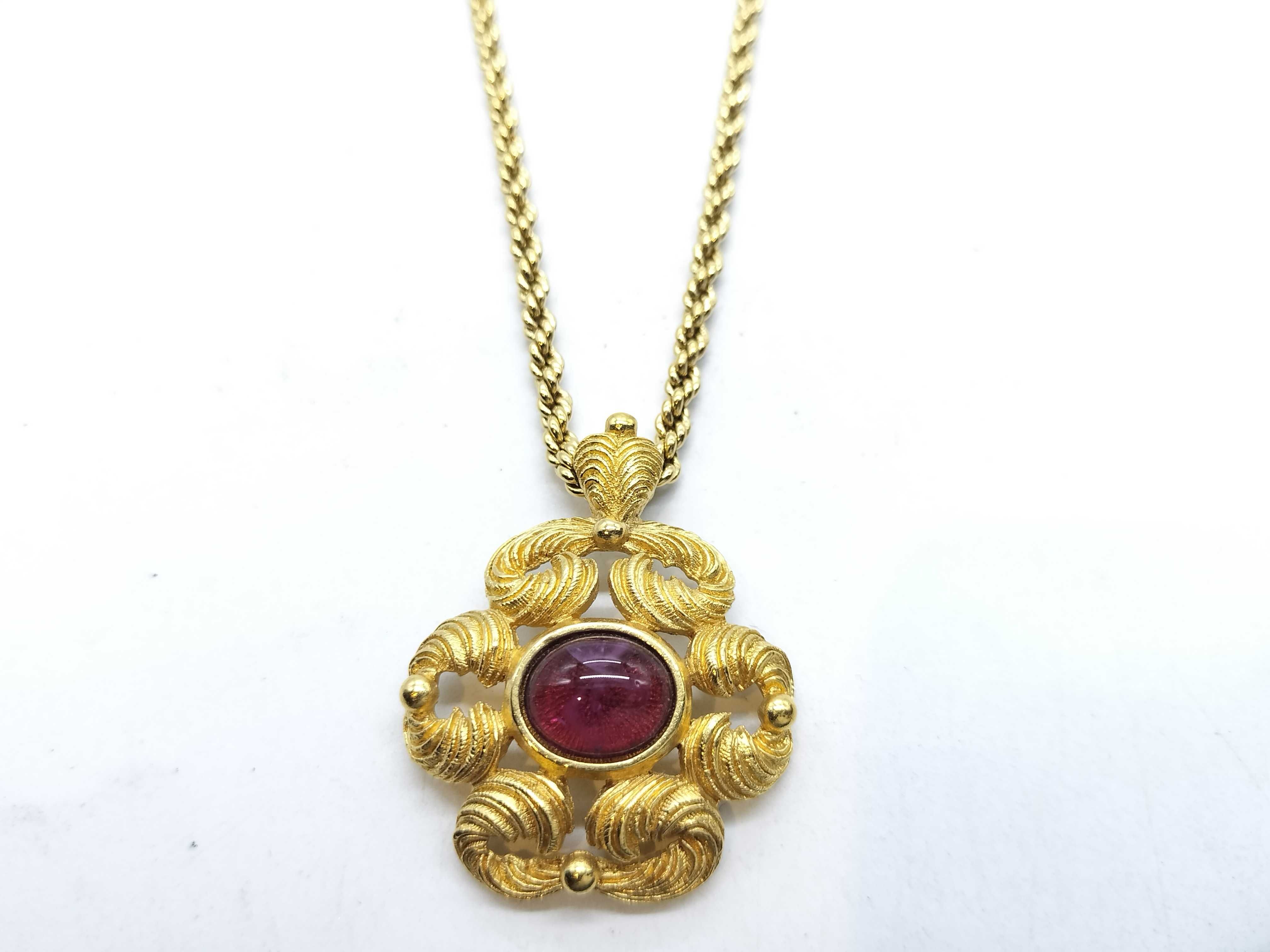 Necklace with Colored Stones