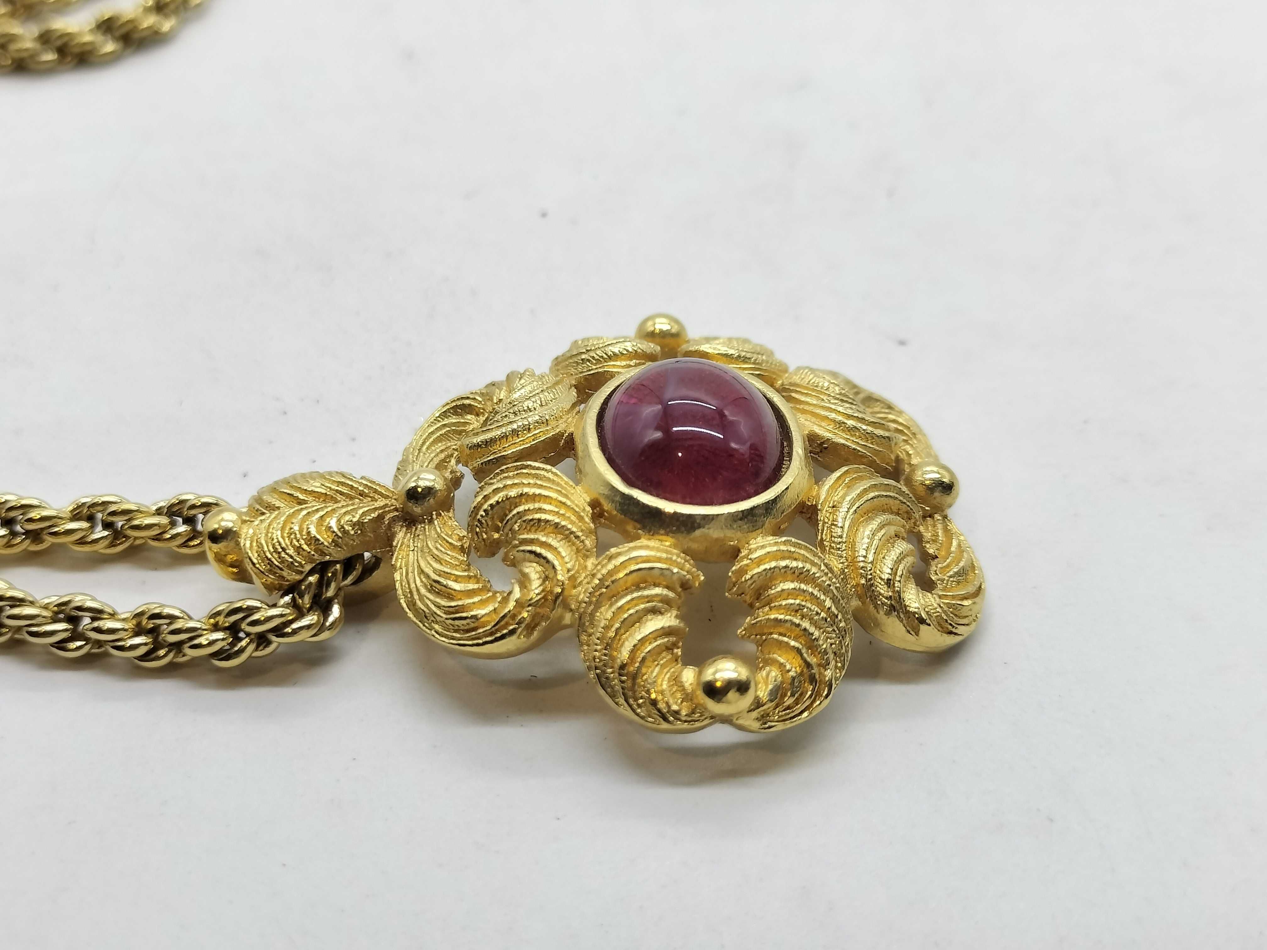 Necklace with Colored Stones — view 4