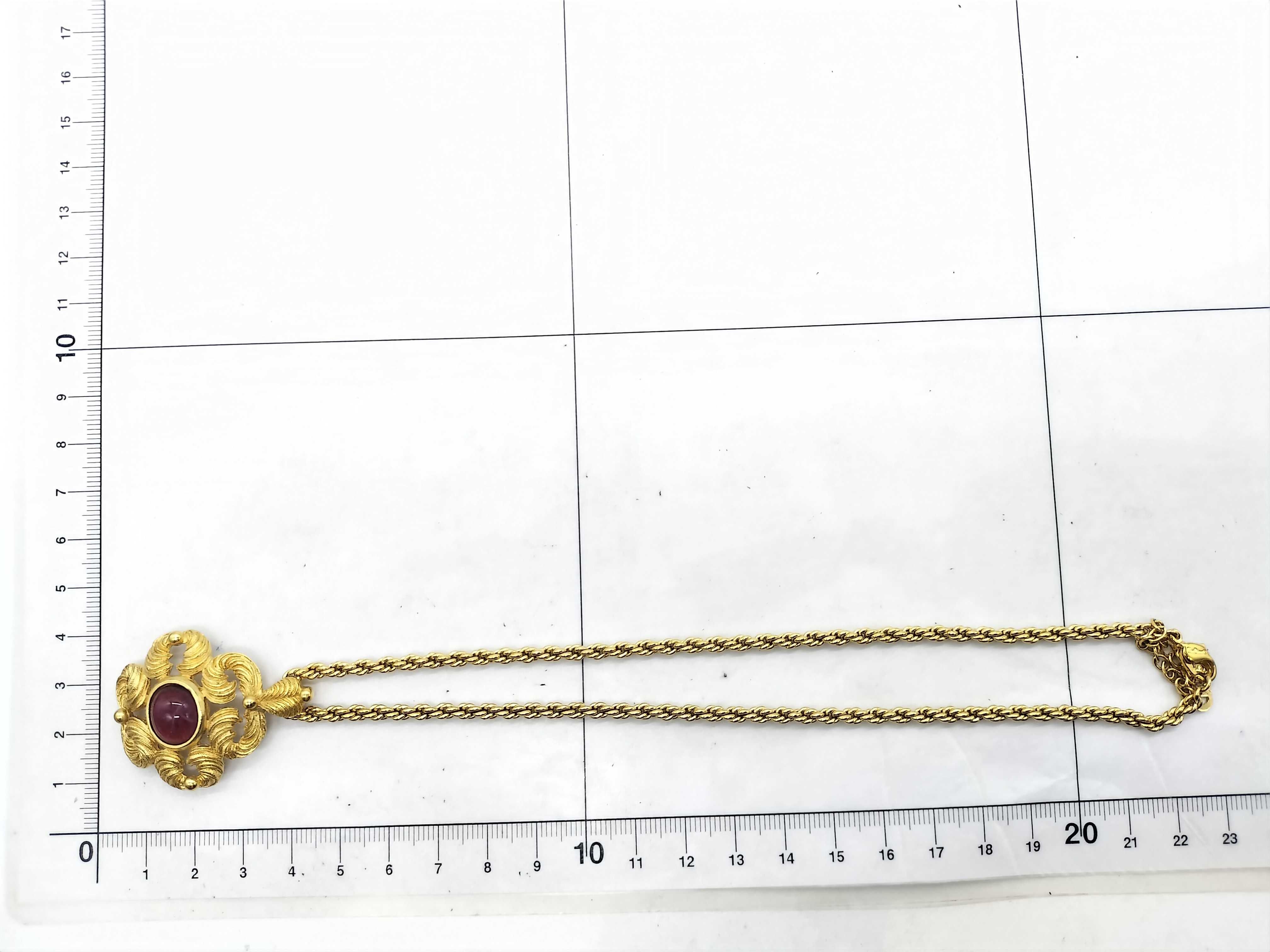 Necklace with Colored Stones — view 7