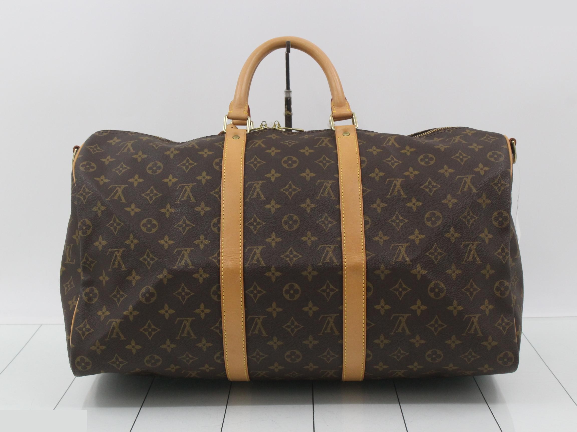 Monogram Keepall Bandoulière 50 Boston Bag — view 2