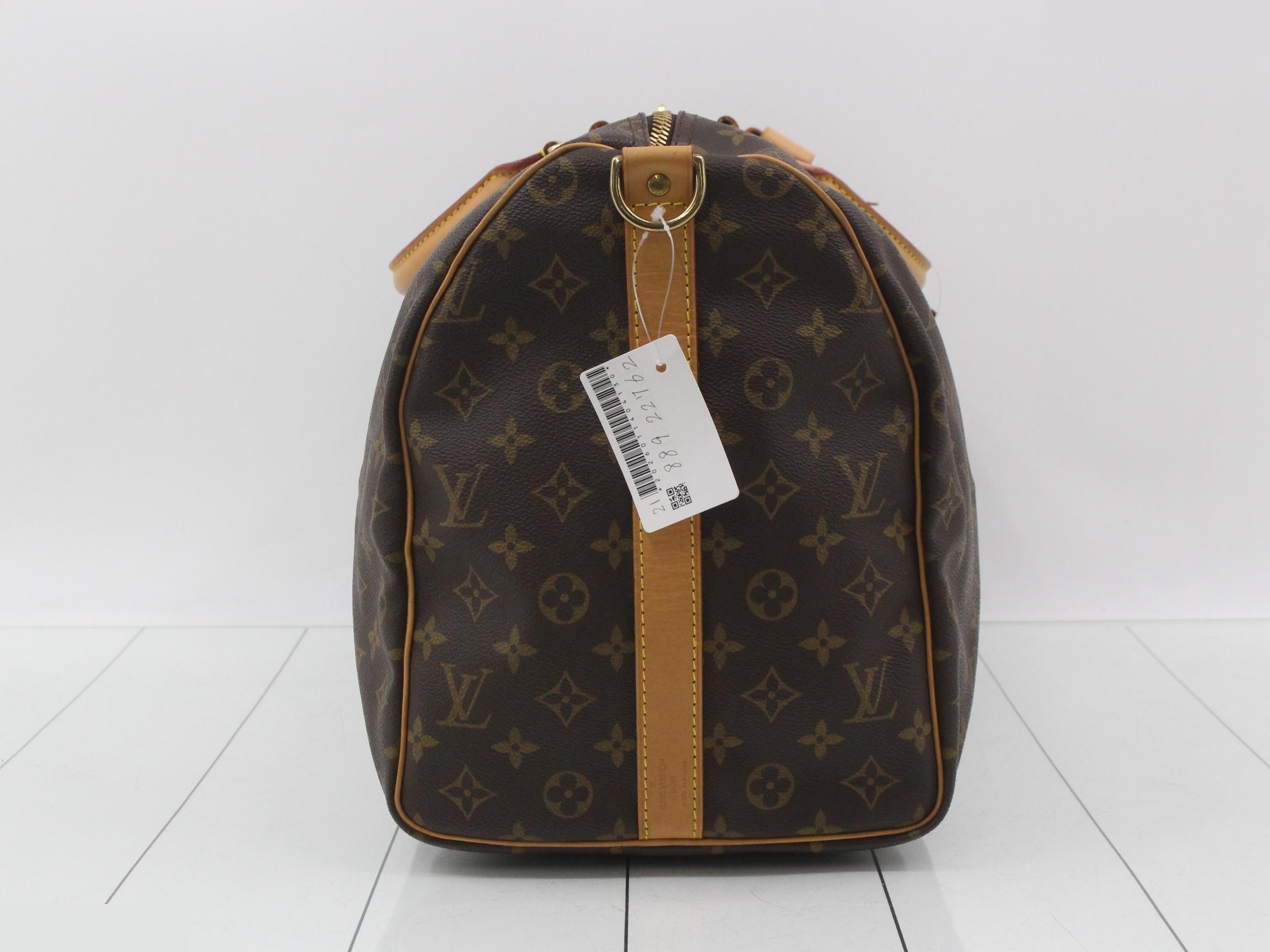 Monogram Keepall Bandoulière 50 Boston Bag — view 4