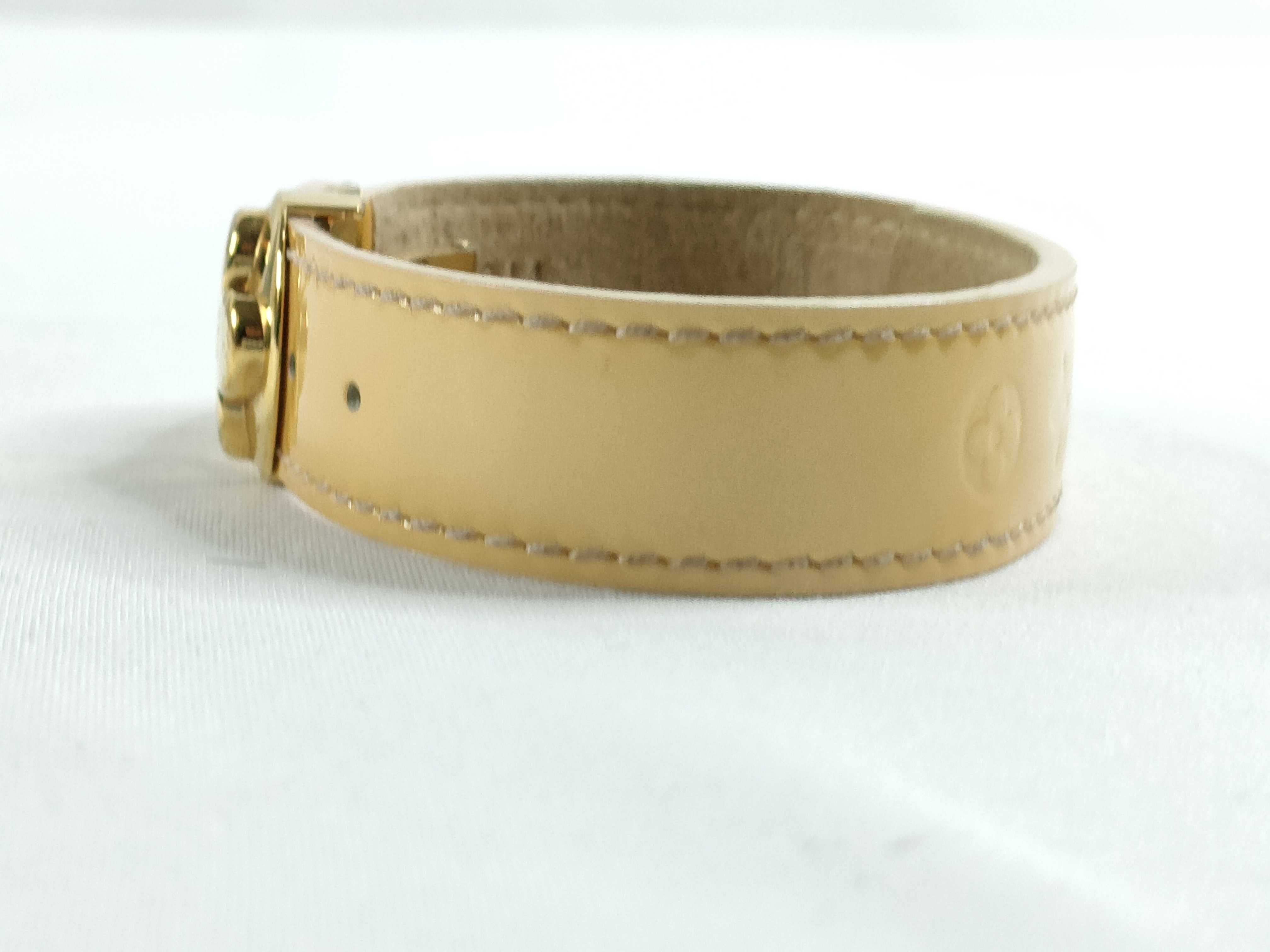 Vernis Louis Vuitton Good Luck Monogram Vernis Beige Bracelet Bracelet/Bangle — view 2