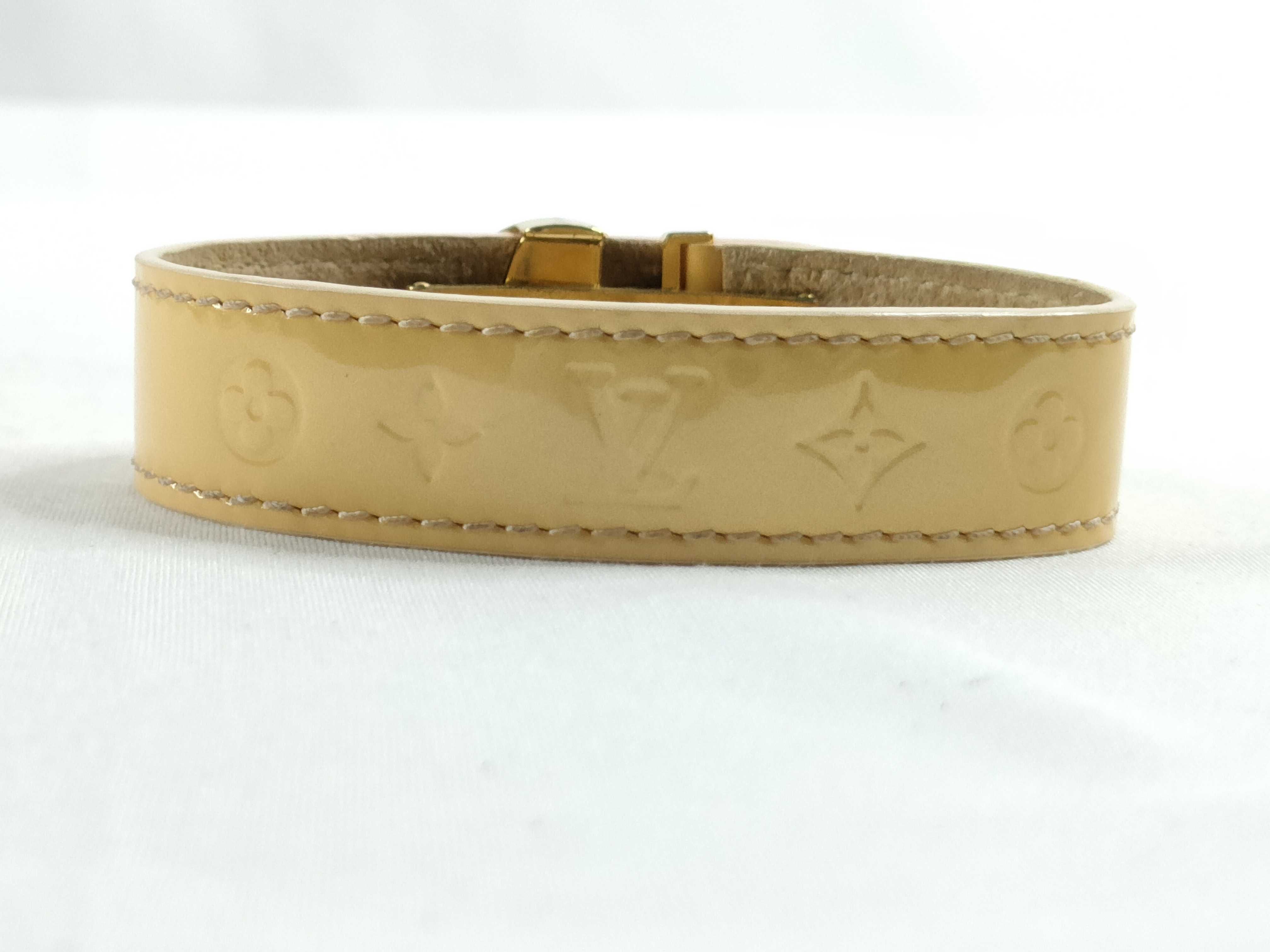 Vernis Louis Vuitton Good Luck Monogram Vernis Beige Bracelet Bracelet/Bangle — view 3