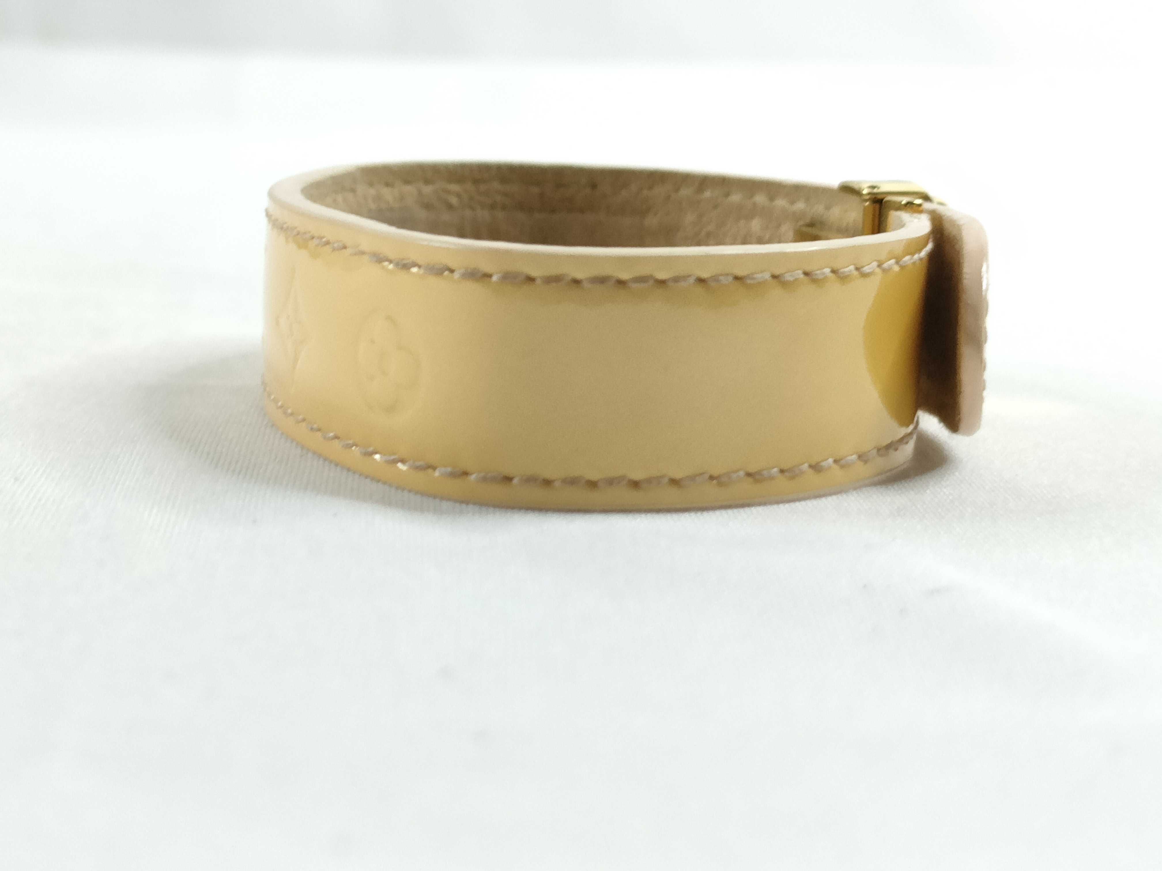 Vernis Louis Vuitton Good Luck Monogram Vernis Beige Bracelet Bracelet/Bangle — view 4
