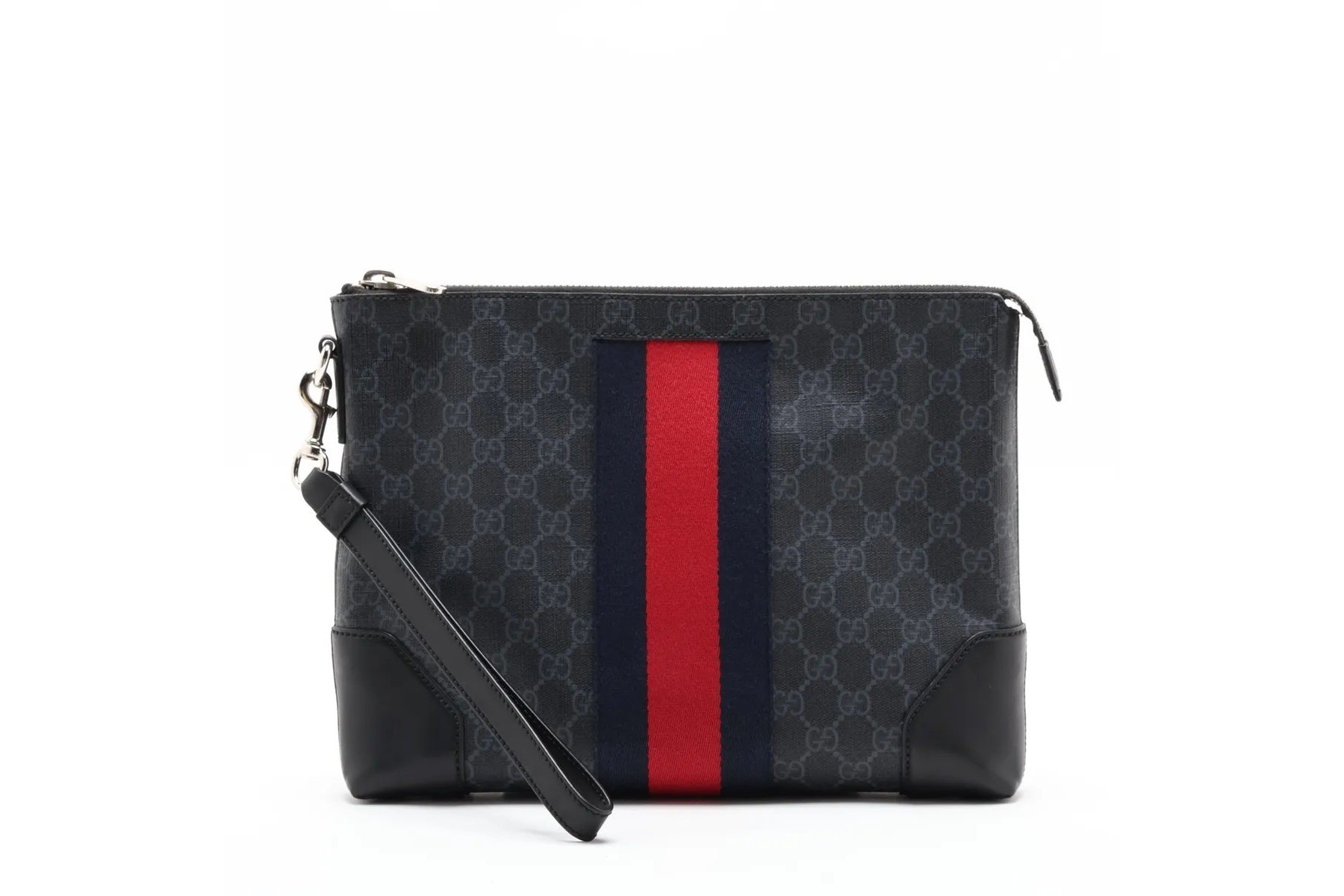 GG Supreme Sherry Line 523603 Leather Second Bag