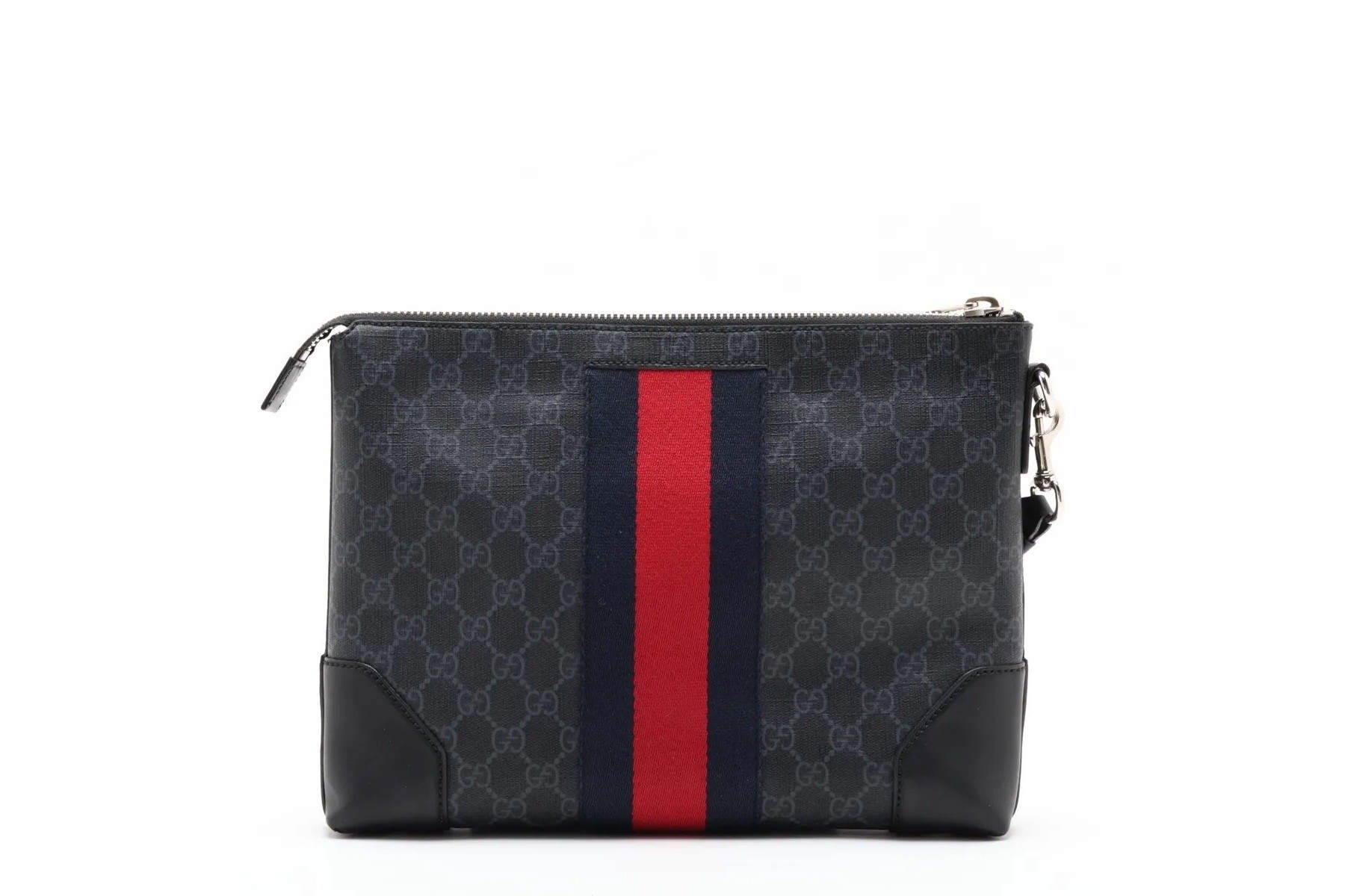 GG Supreme Sherry Line 523603 Leather Second Bag — view 2