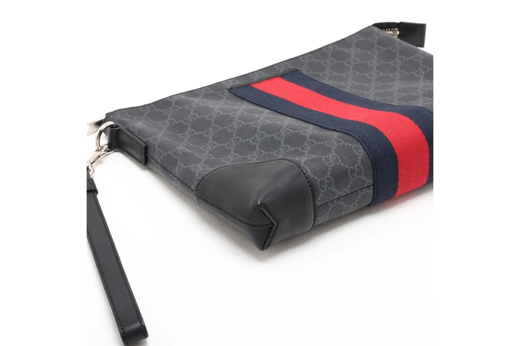 GG Supreme Sherry Line 523603 Leather Second Bag — view 4