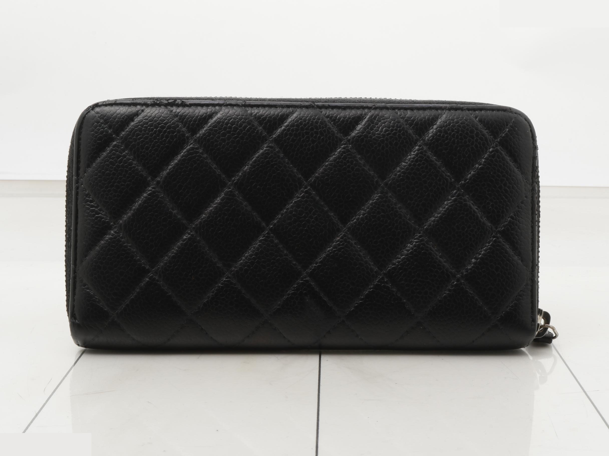 Matelassé long wallet — view 2