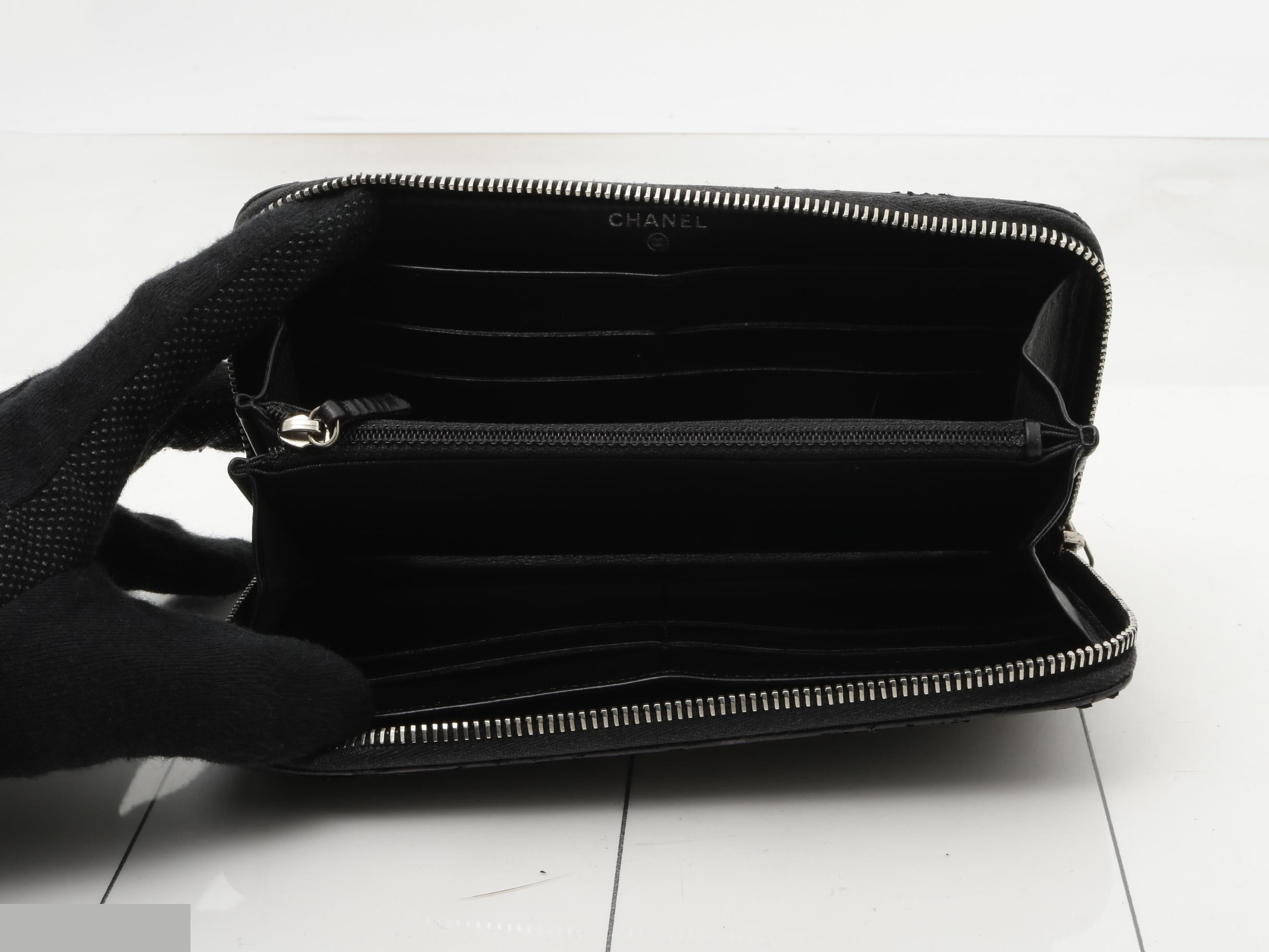 Matelassé long wallet — view 4