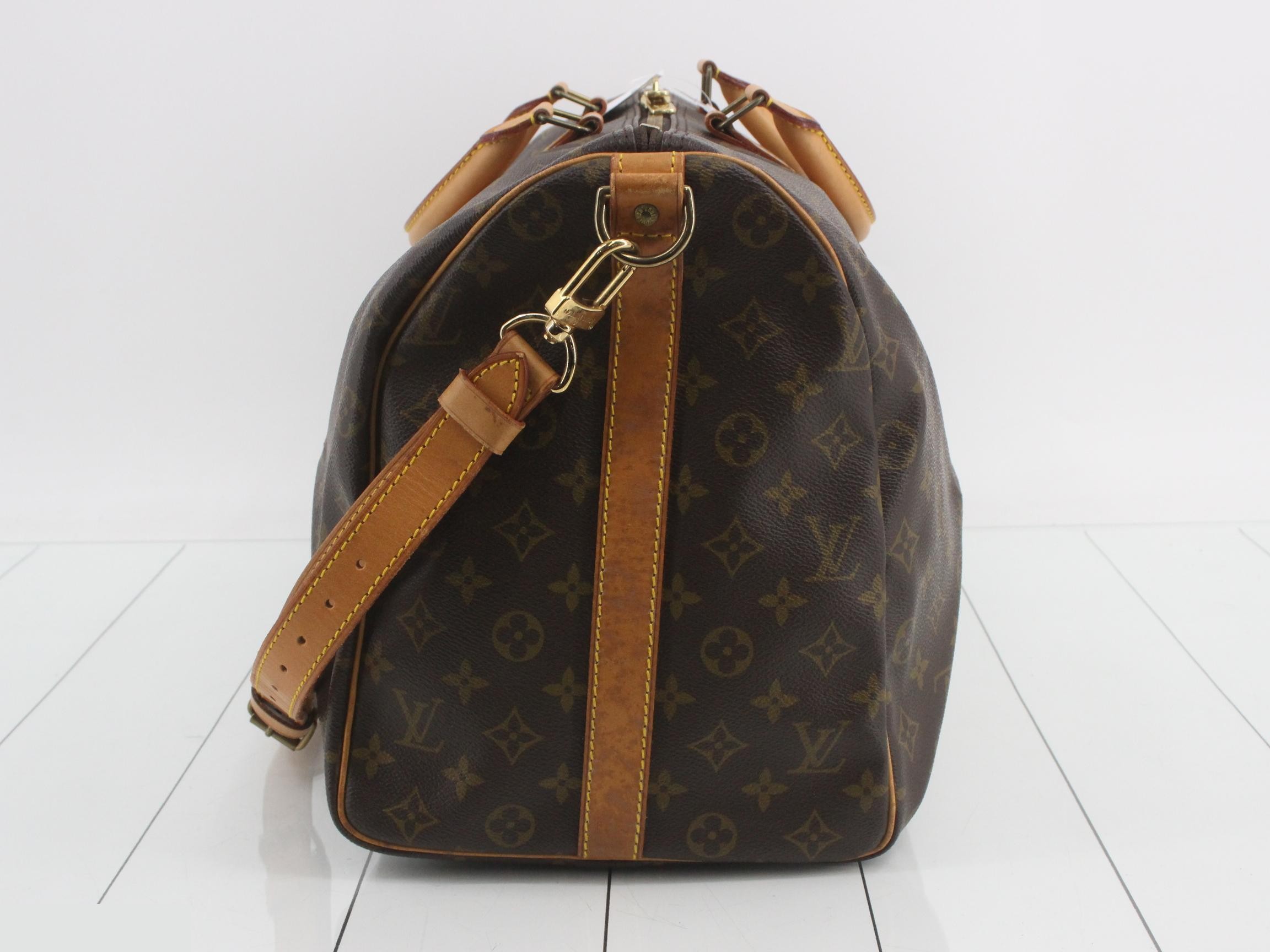 Keepall Bandoulière 50 with shoulder strap — view 3