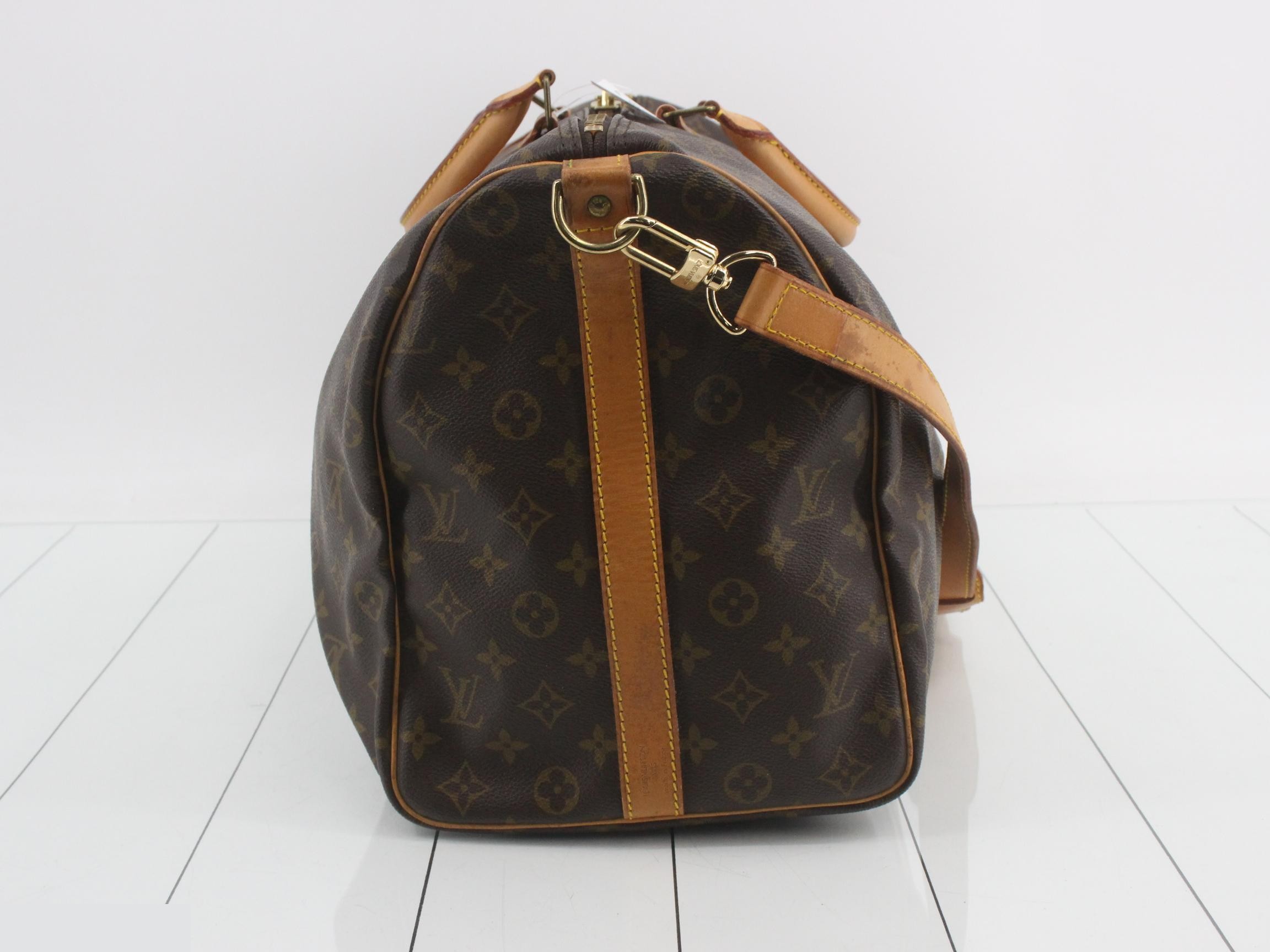Keepall Bandoulière 50 with shoulder strap — view 4
