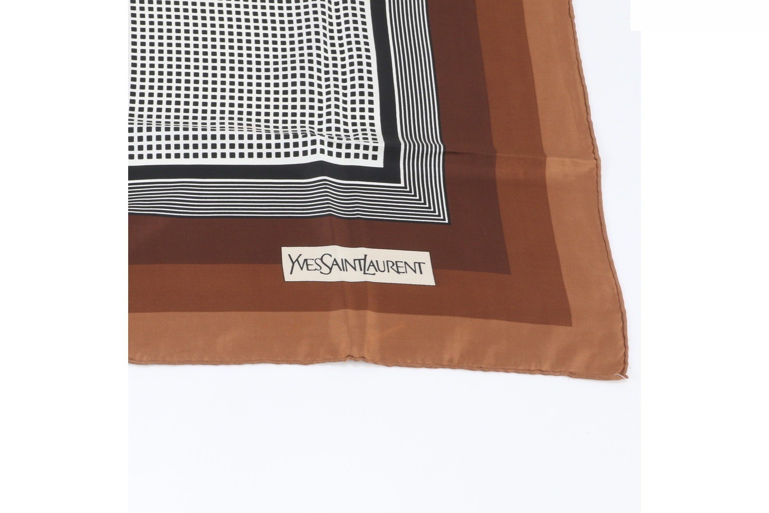 100% Silk Scarf with Tag — view 5