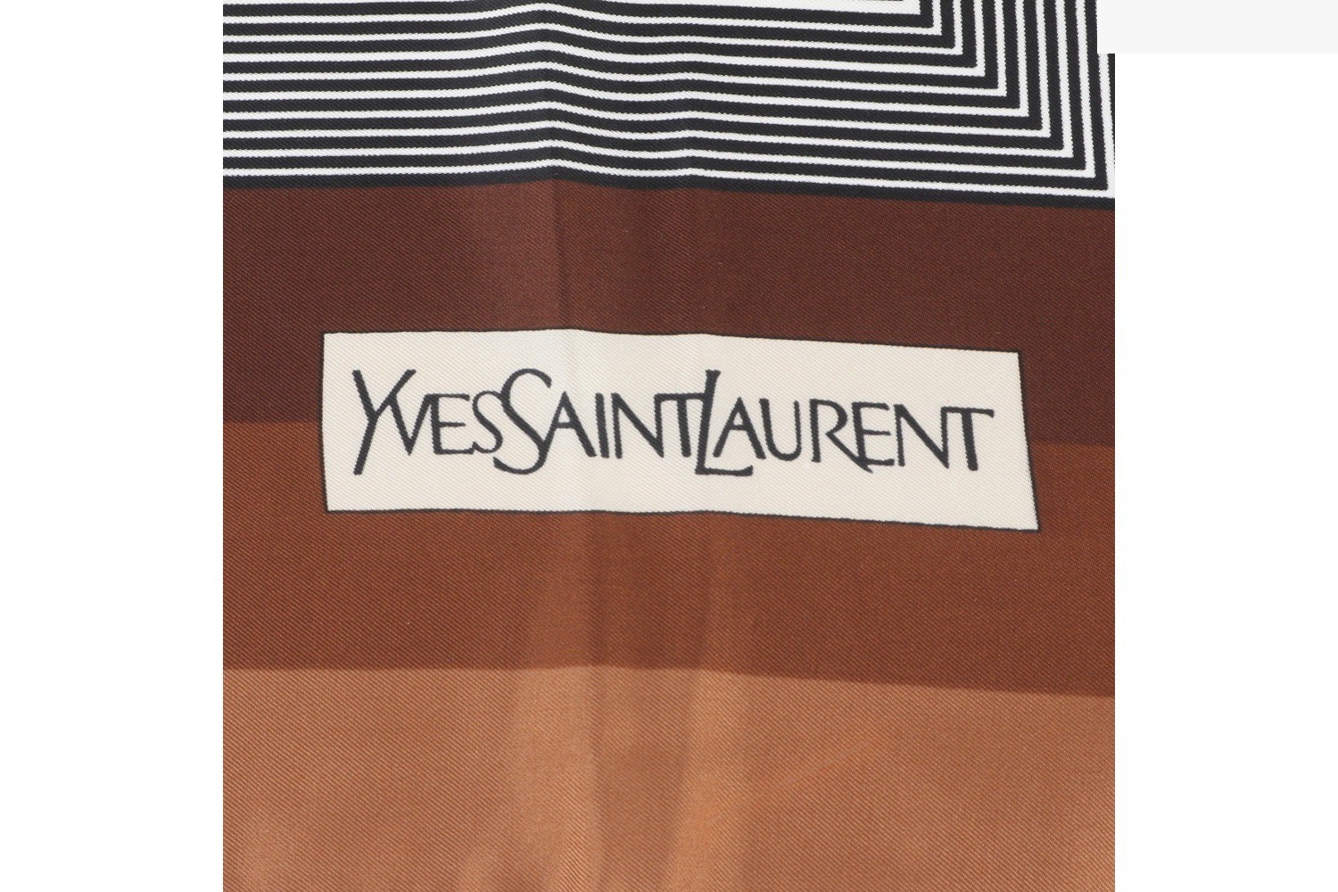 100% Silk Scarf with Tag — view 6