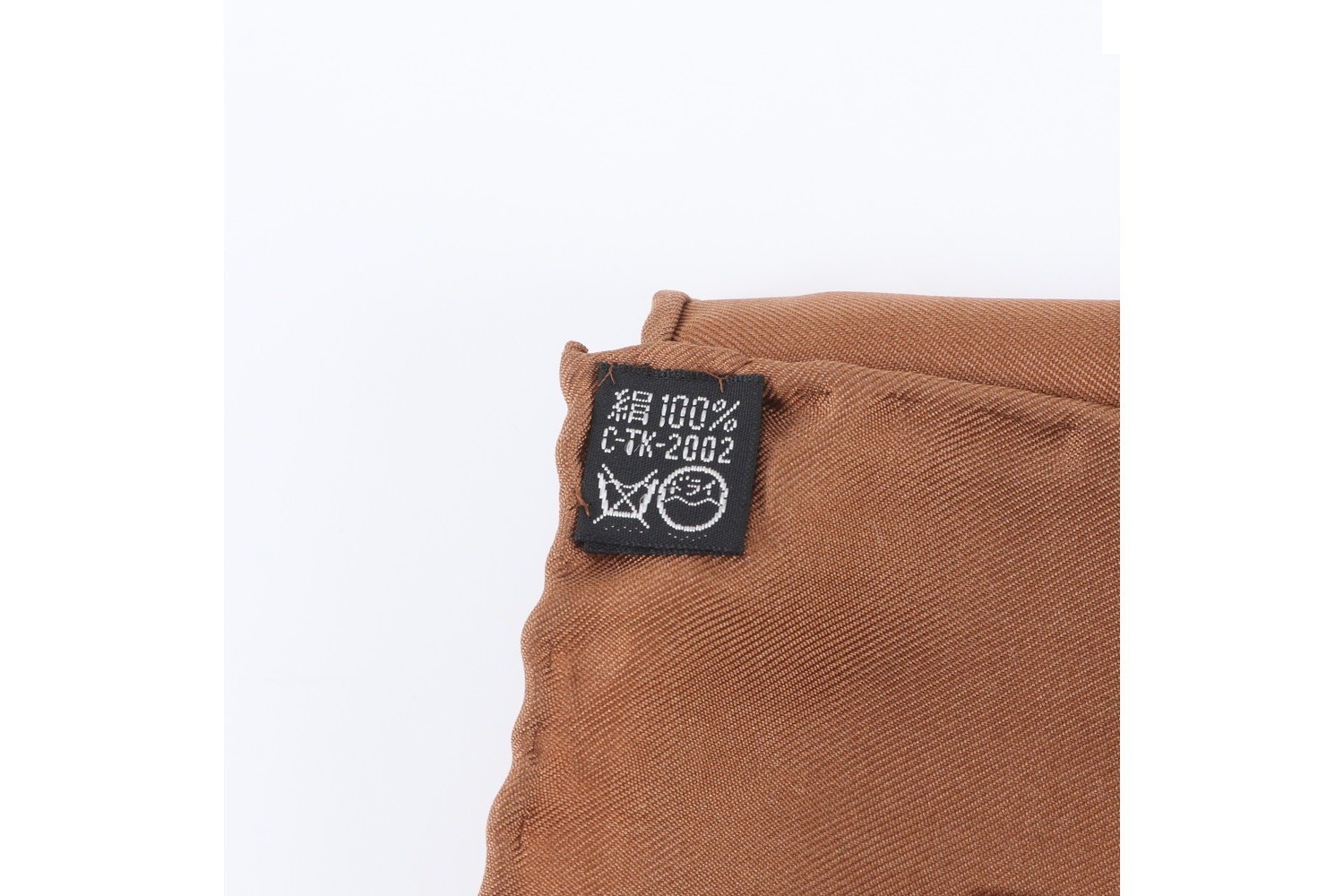 100% Silk Scarf with Tag — view 7