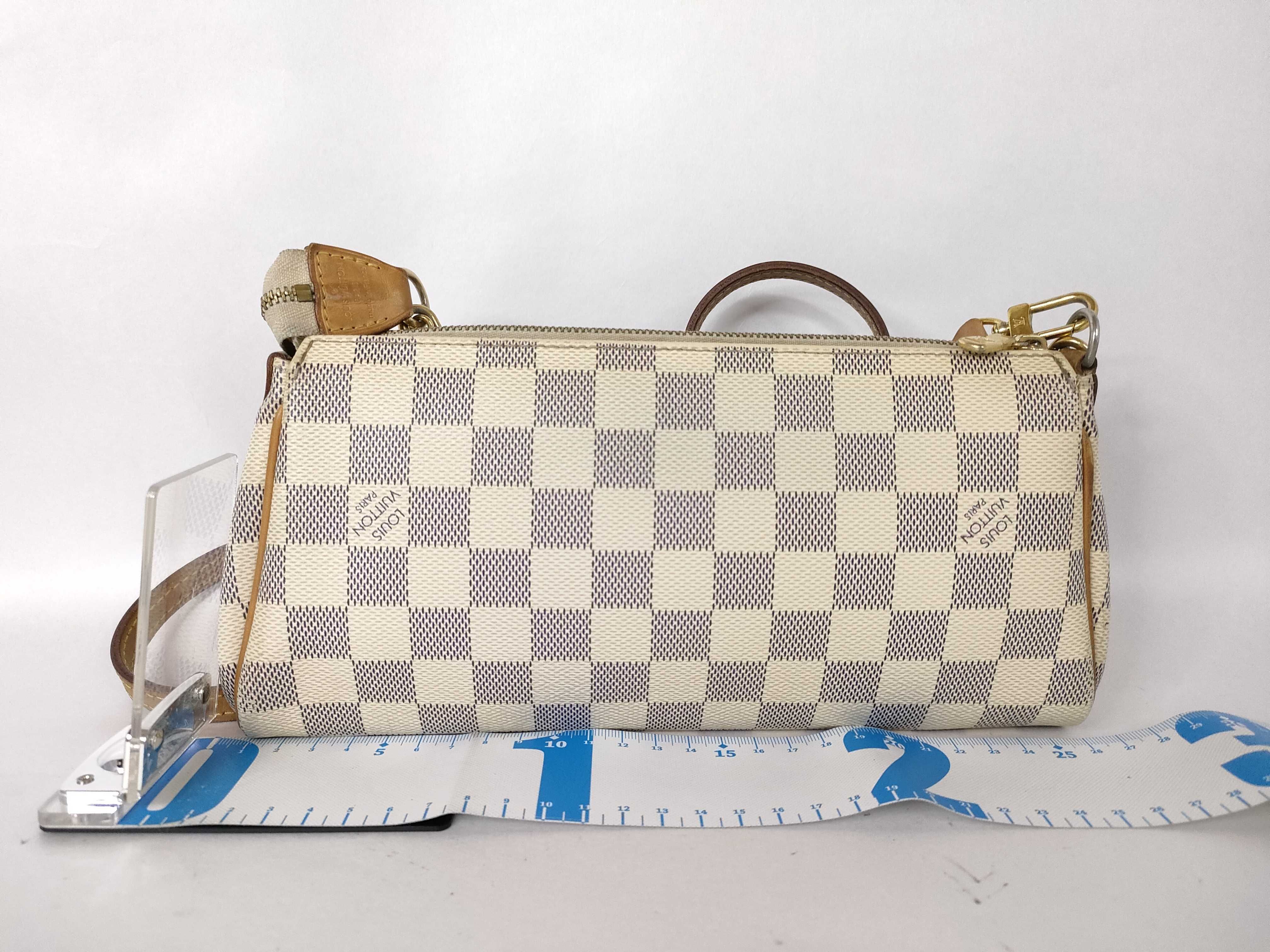 Damier Azur LOUISVUITTON Damier Azur Eva N55214 Shoulder Bag — view 2