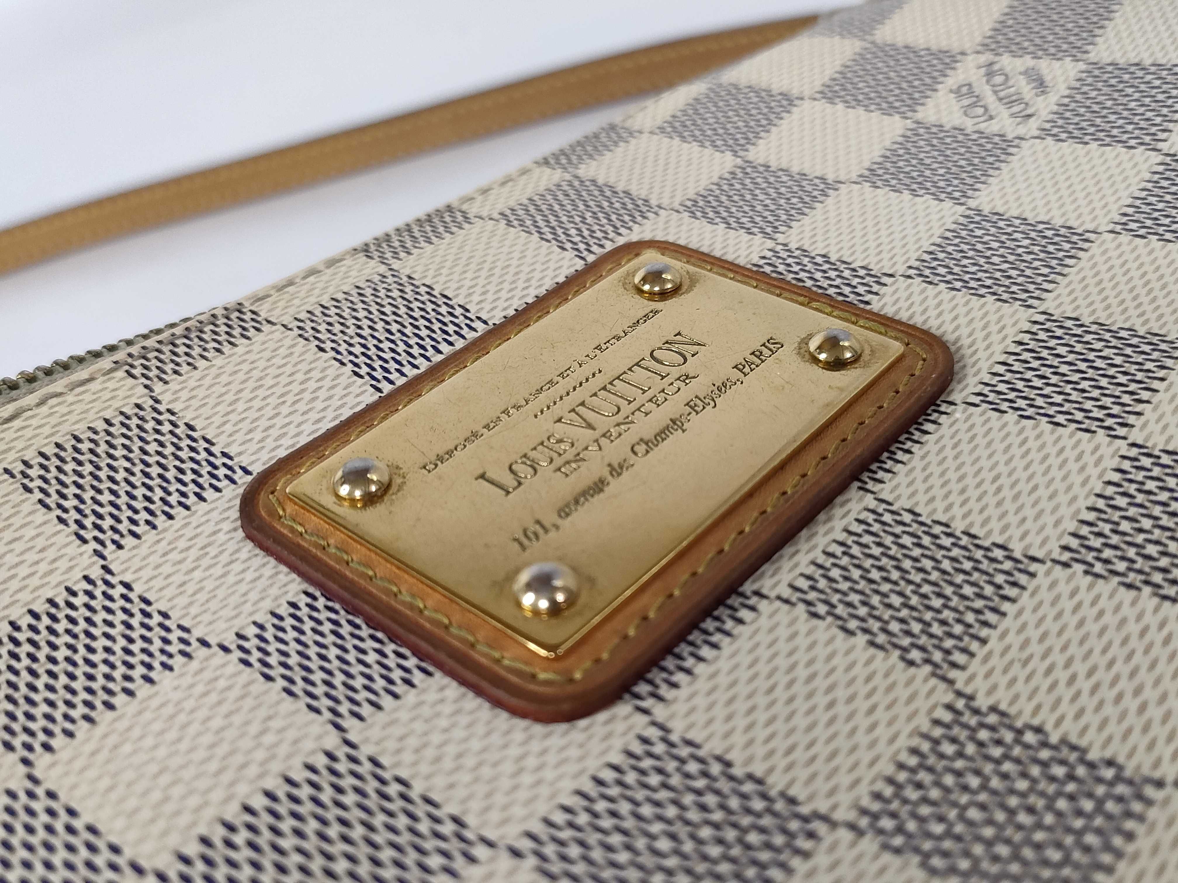 Damier Azur LOUISVUITTON Damier Azur Eva N55214 Shoulder Bag — view 14