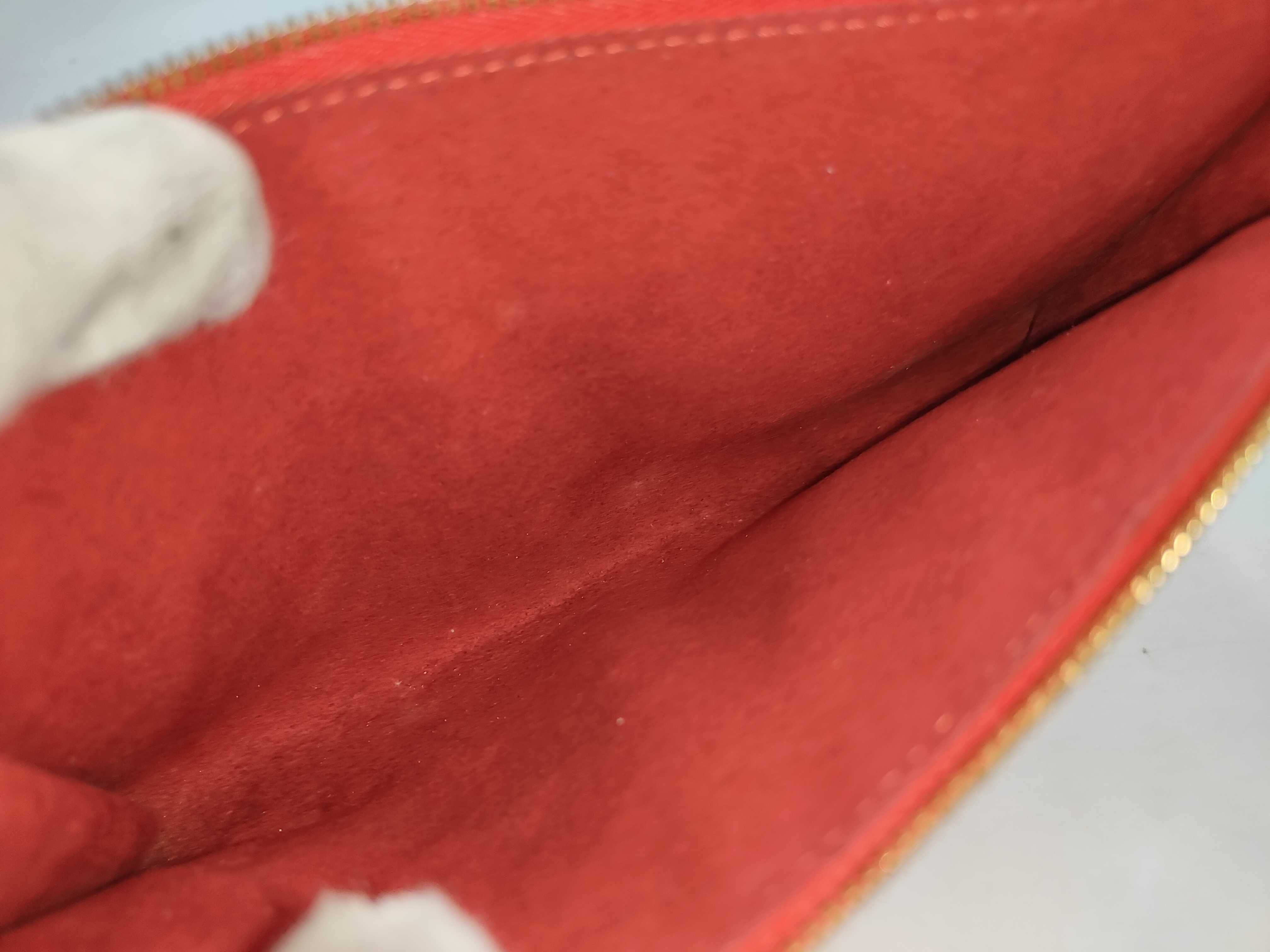 Epi M52947 Pochette Accessoires Castilian Red Handbag — view 6