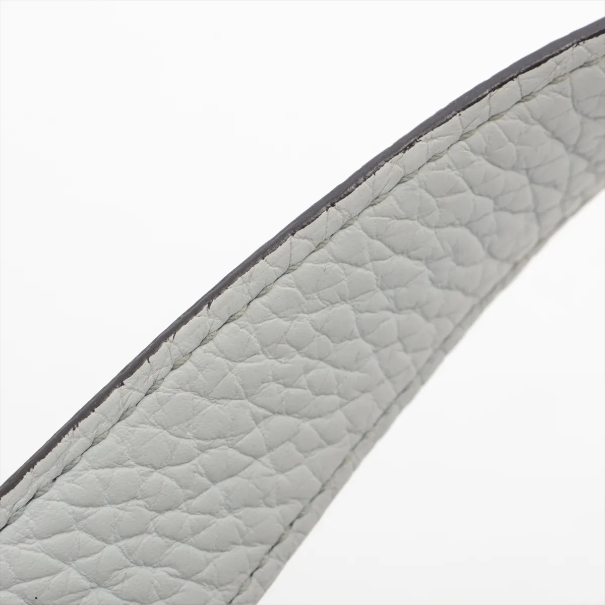 Picotin Lock 18 PM, Taurillon Clemence leather, Pale Blue, Gold hardware, Z: 2021 — view 9