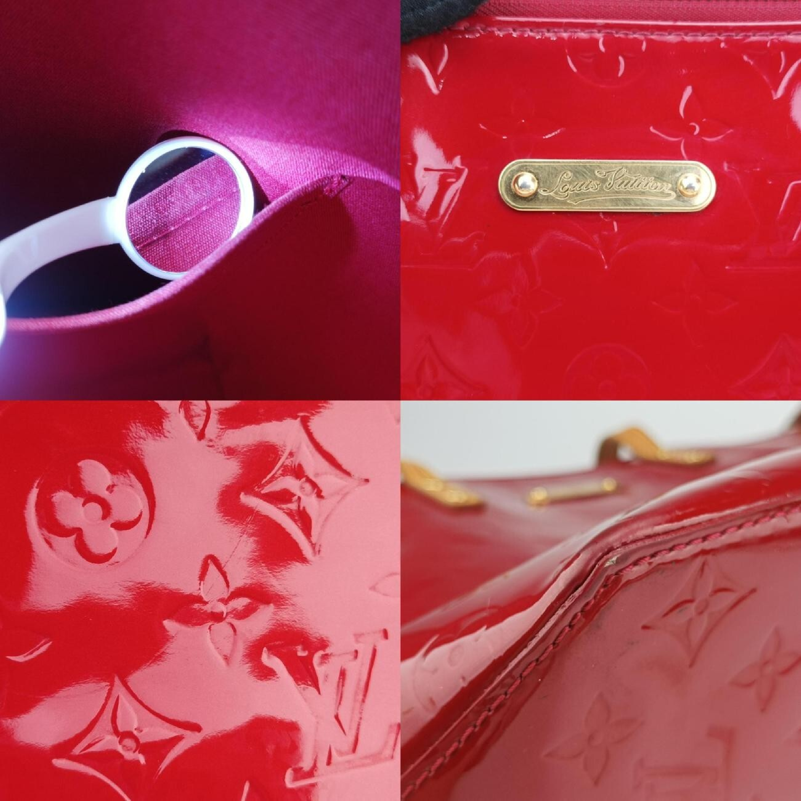 Bellevue GM Pomme d'Amour Vernis M93587 (Serial number unknown) Tote bag — view 8