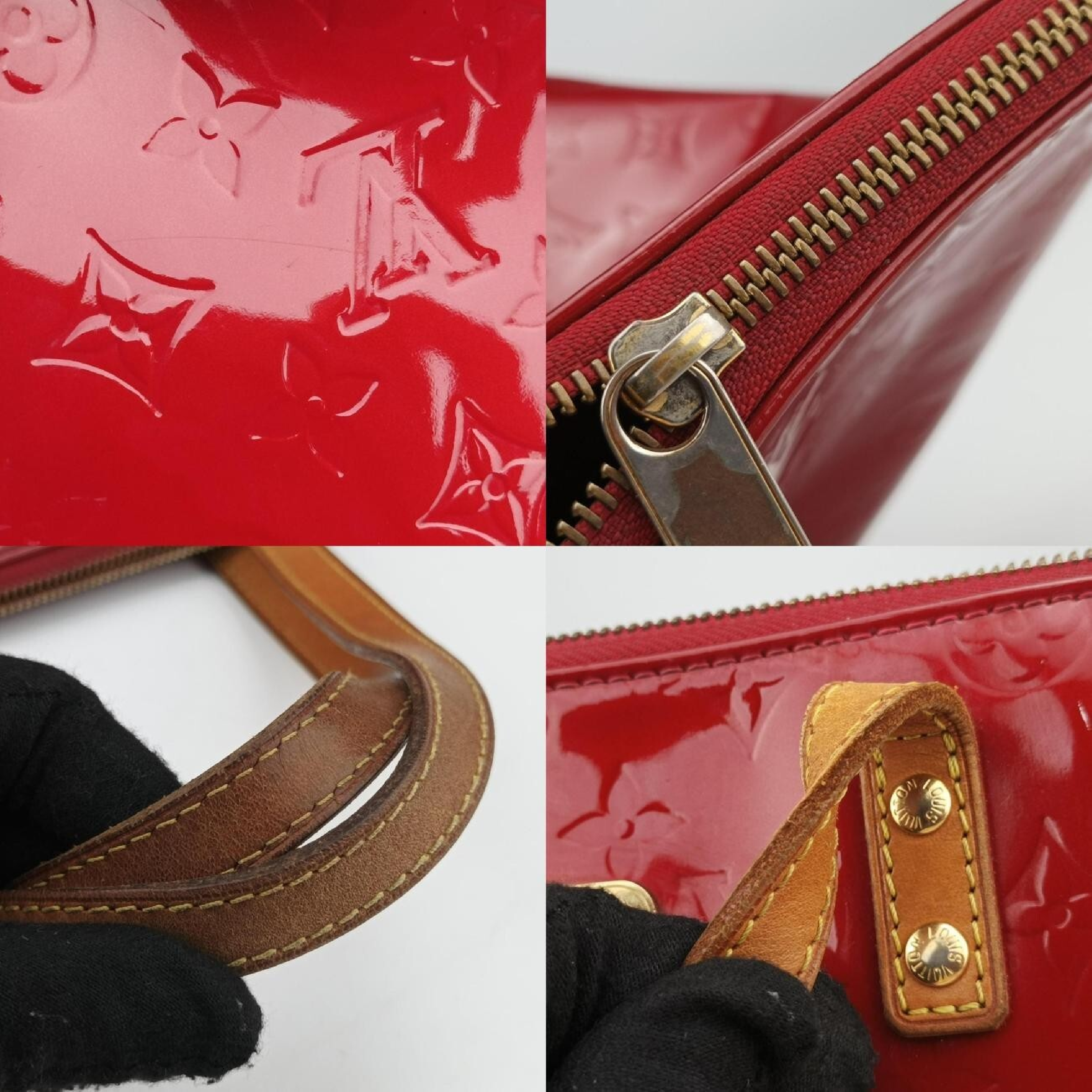 Bellevue GM Pomme d'Amour Vernis M93587 (Serial number unknown) Tote bag — view 10