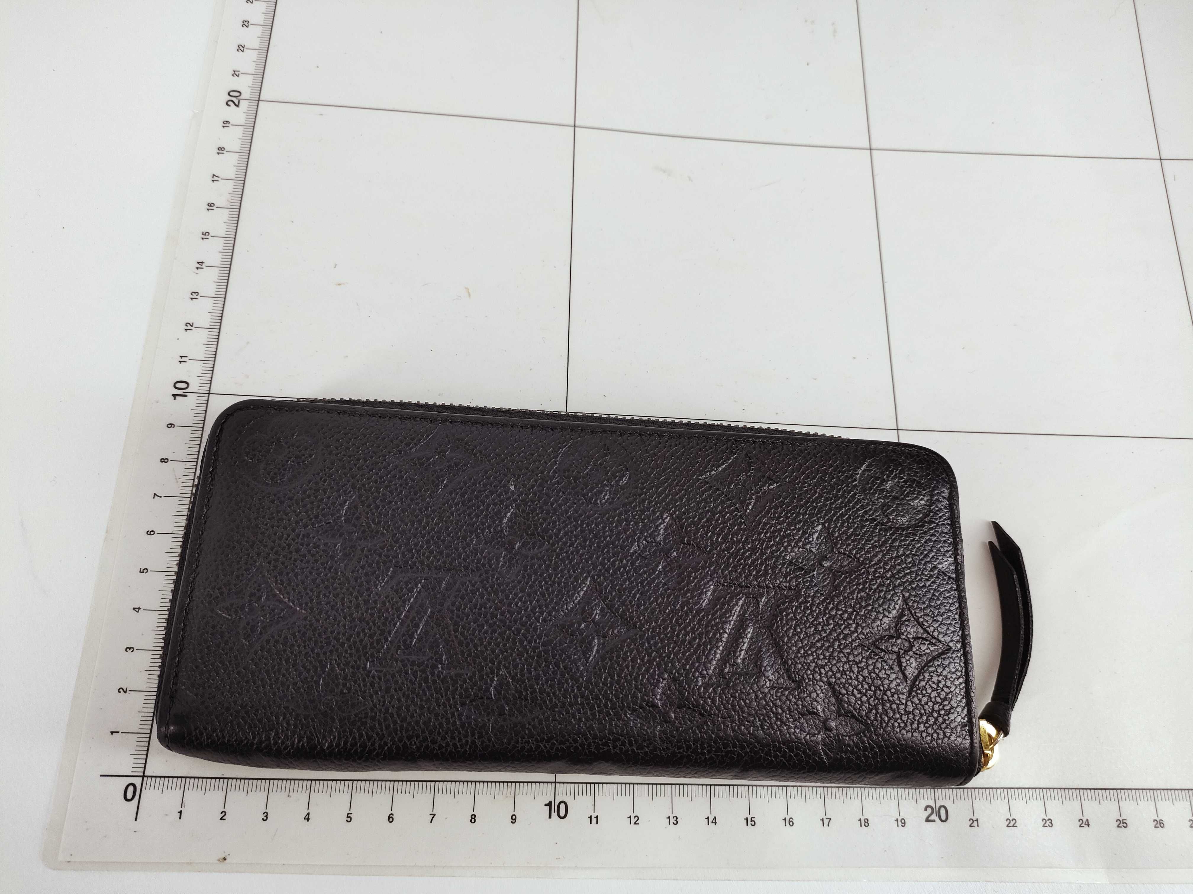 Portefeuille Clemence Monogram Empreinte Black Wallet — view 2