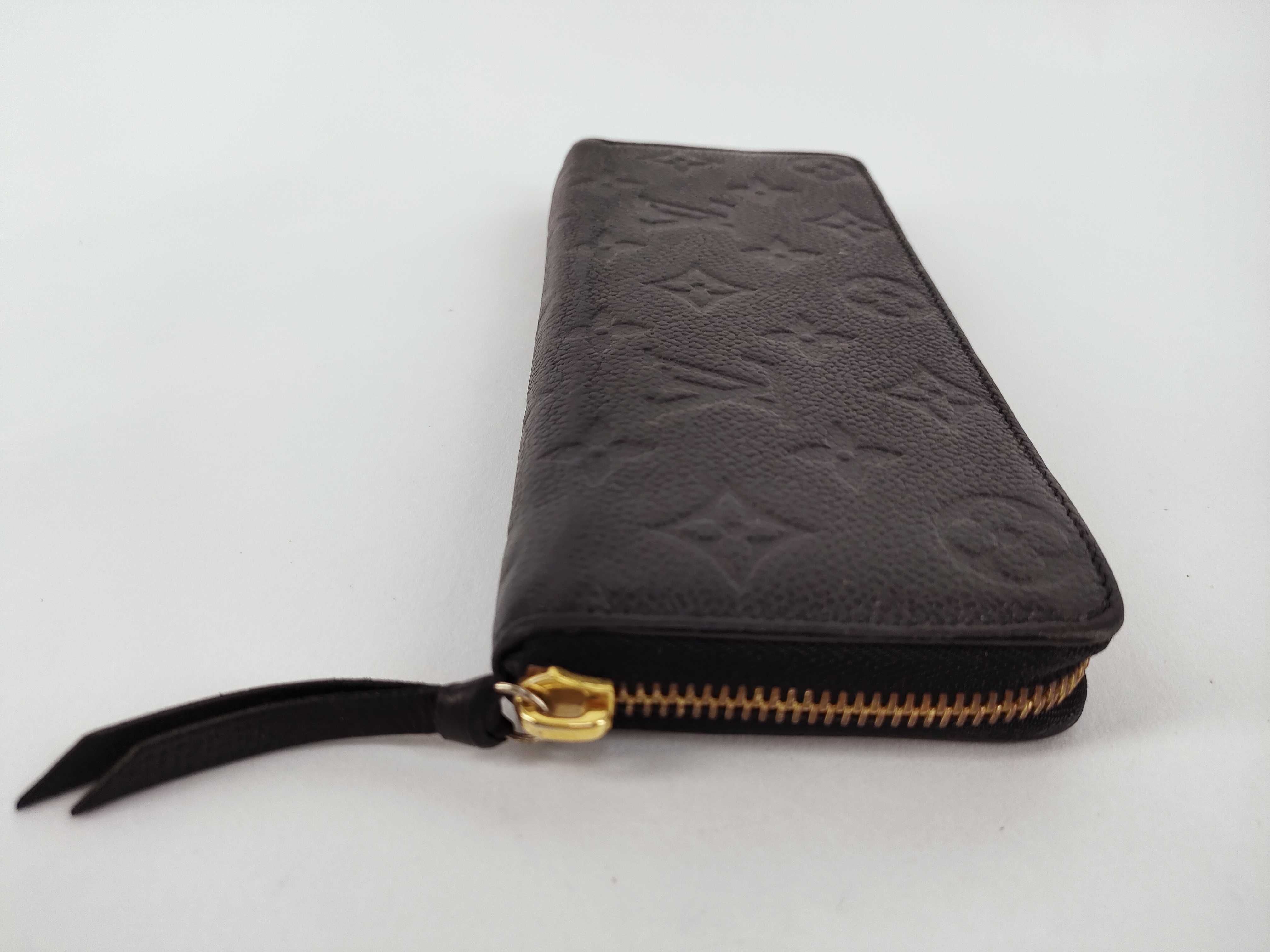 Portefeuille Clemence Monogram Empreinte Black Wallet — view 6