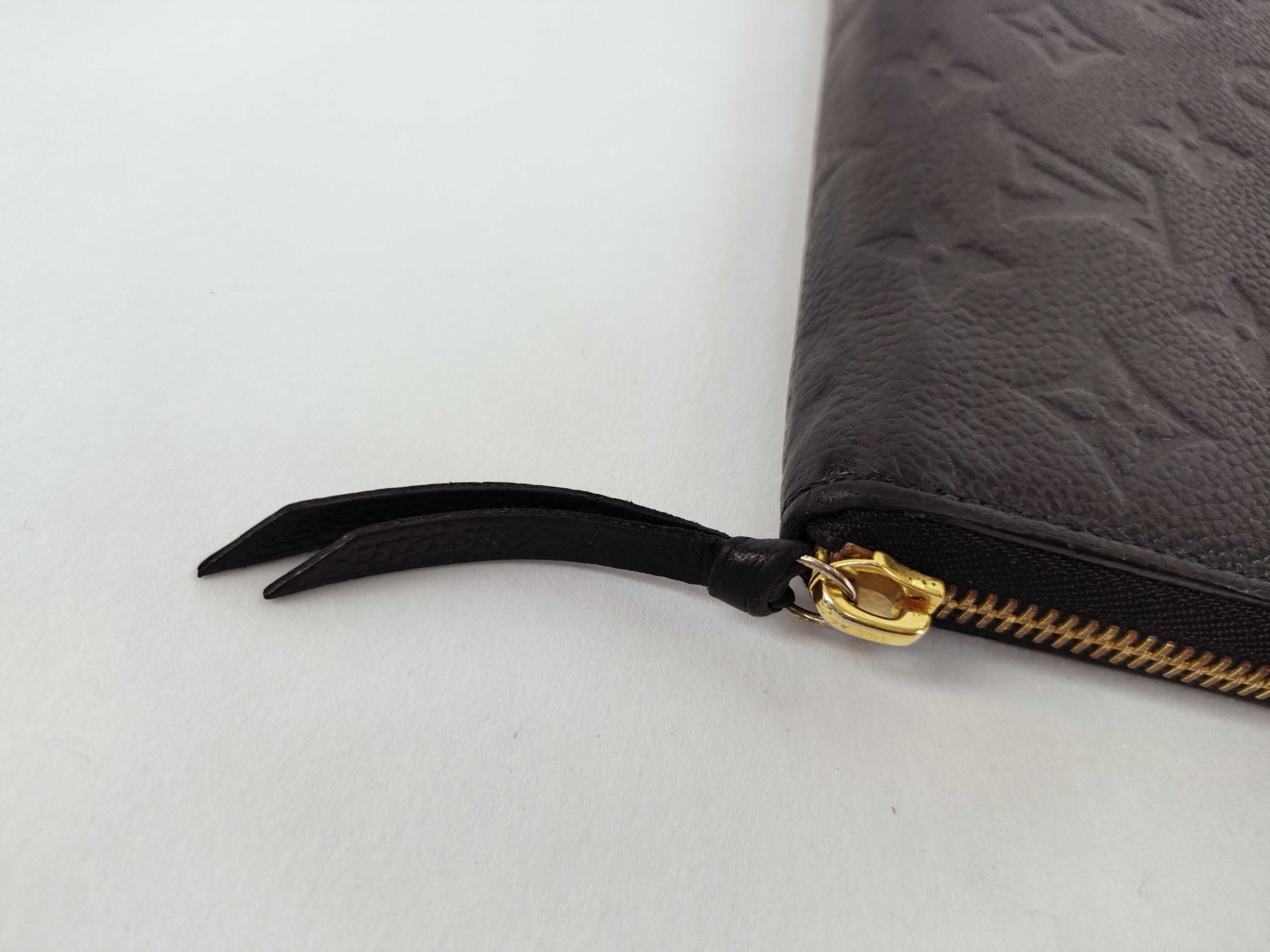 Portefeuille Clemence Monogram Empreinte Black Wallet — view 7
