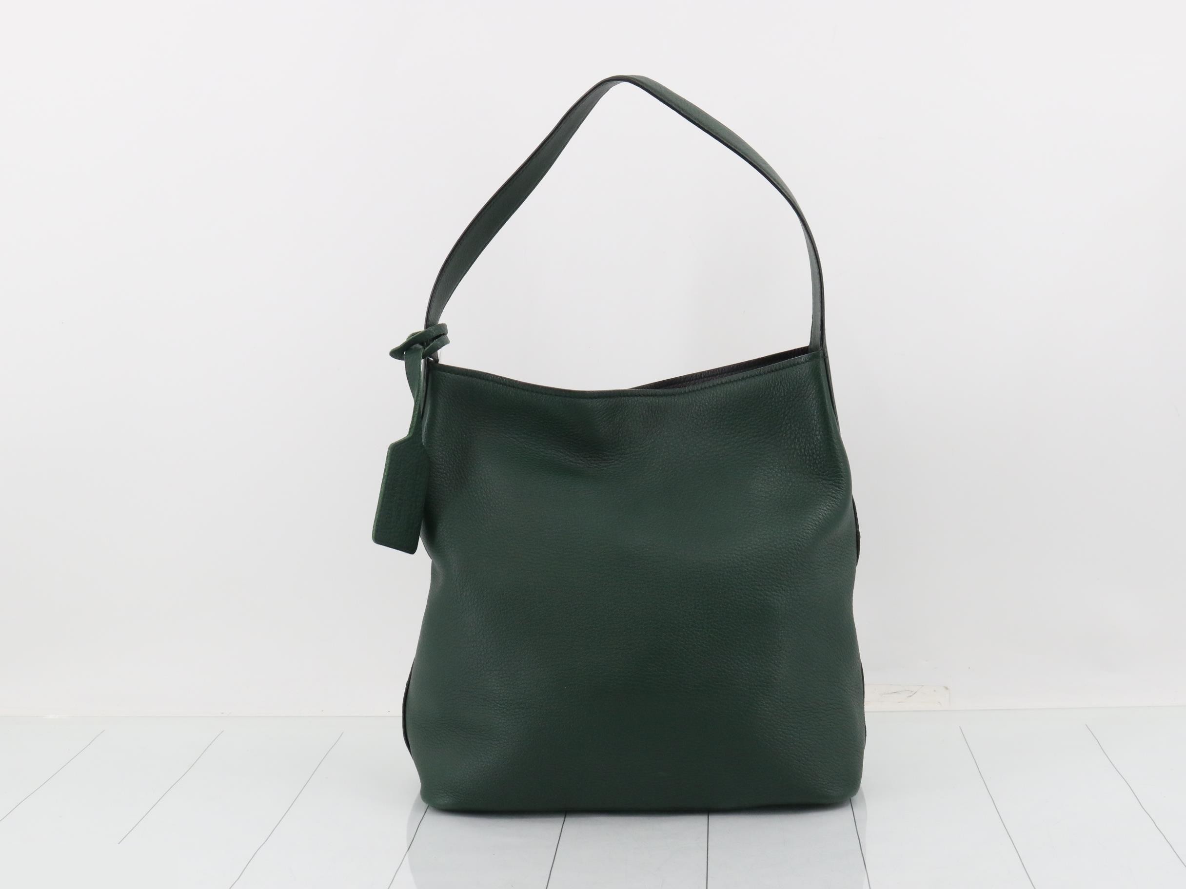 One-shoulder bag/tote bag, green — view 2