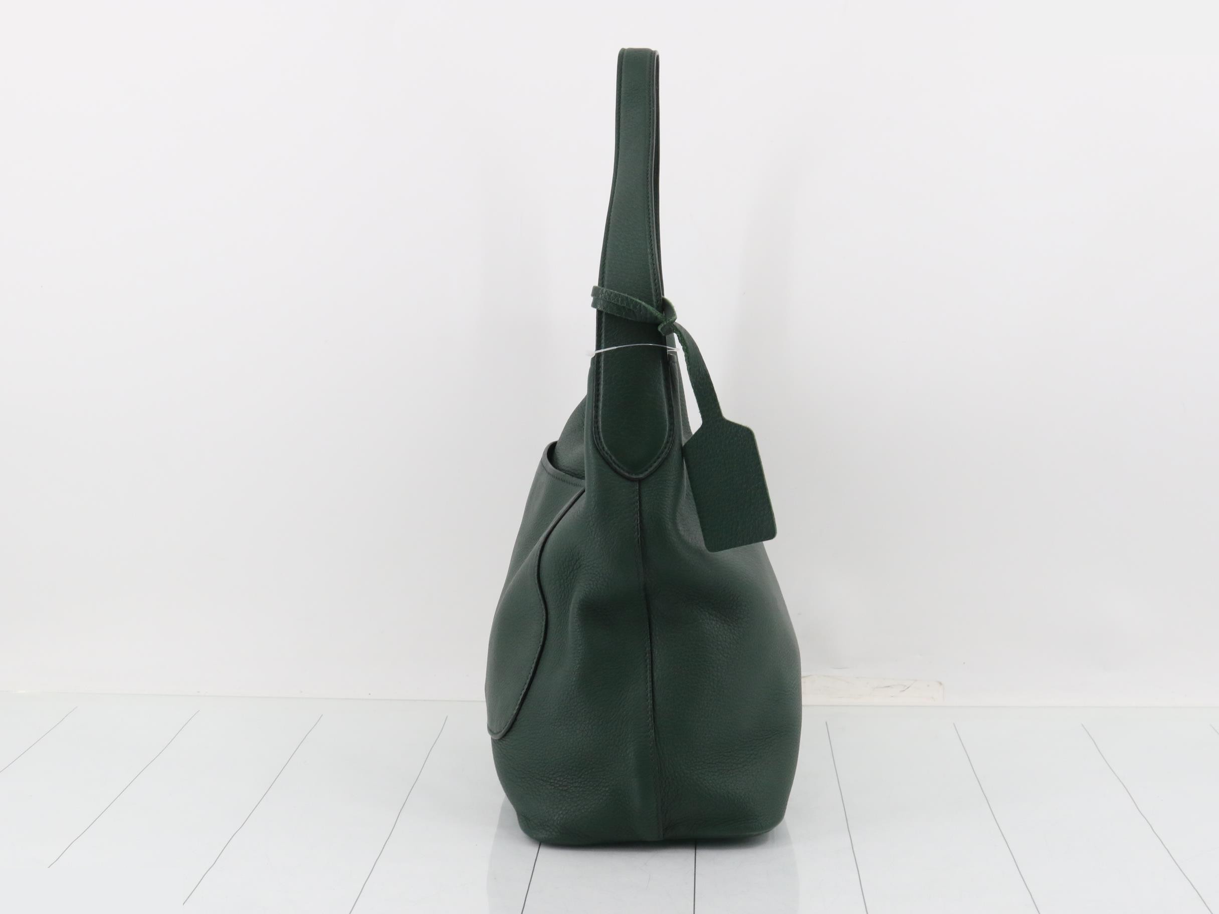 One-shoulder bag/tote bag, green — view 3