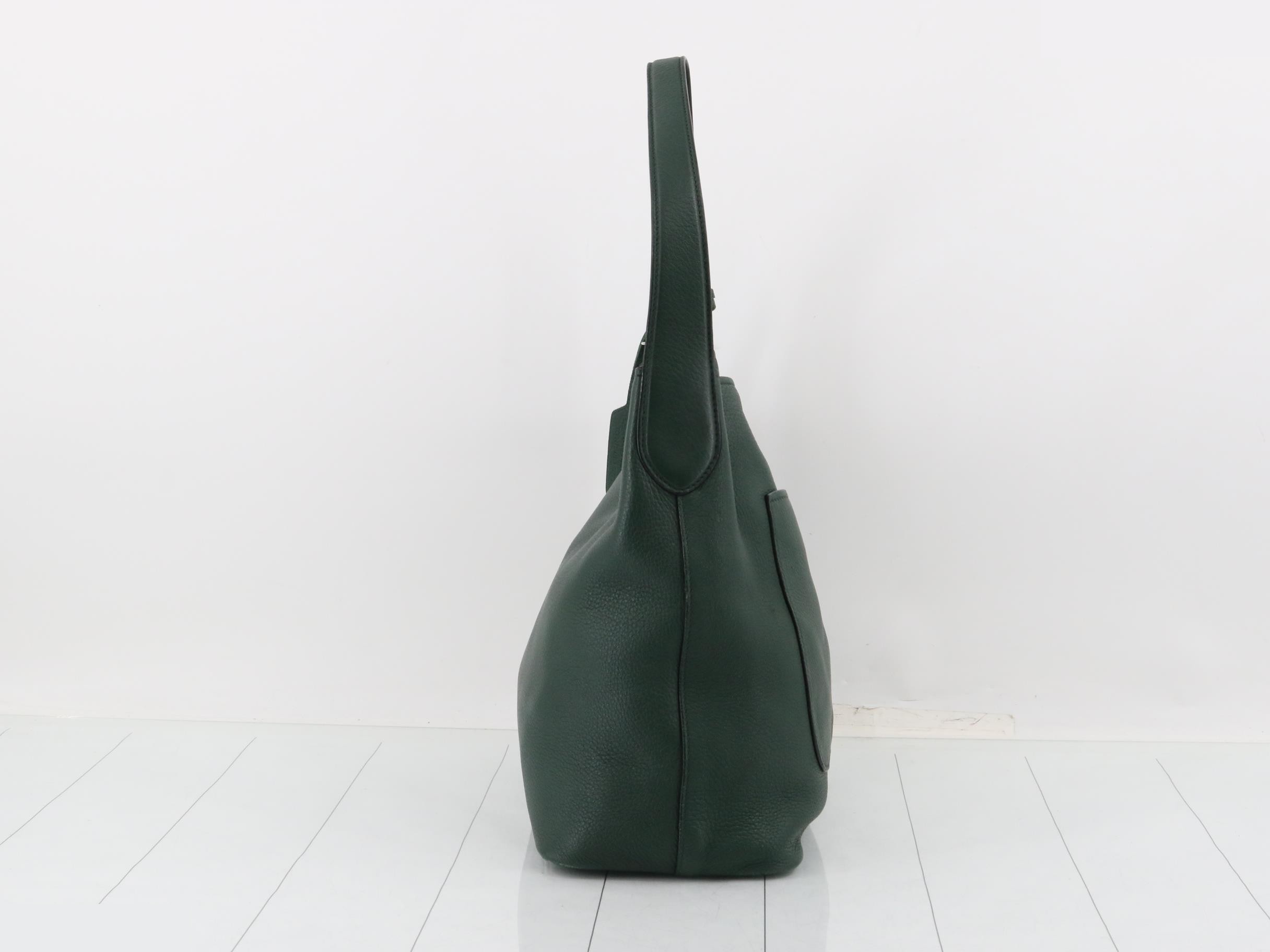One-shoulder bag/tote bag, green — view 4