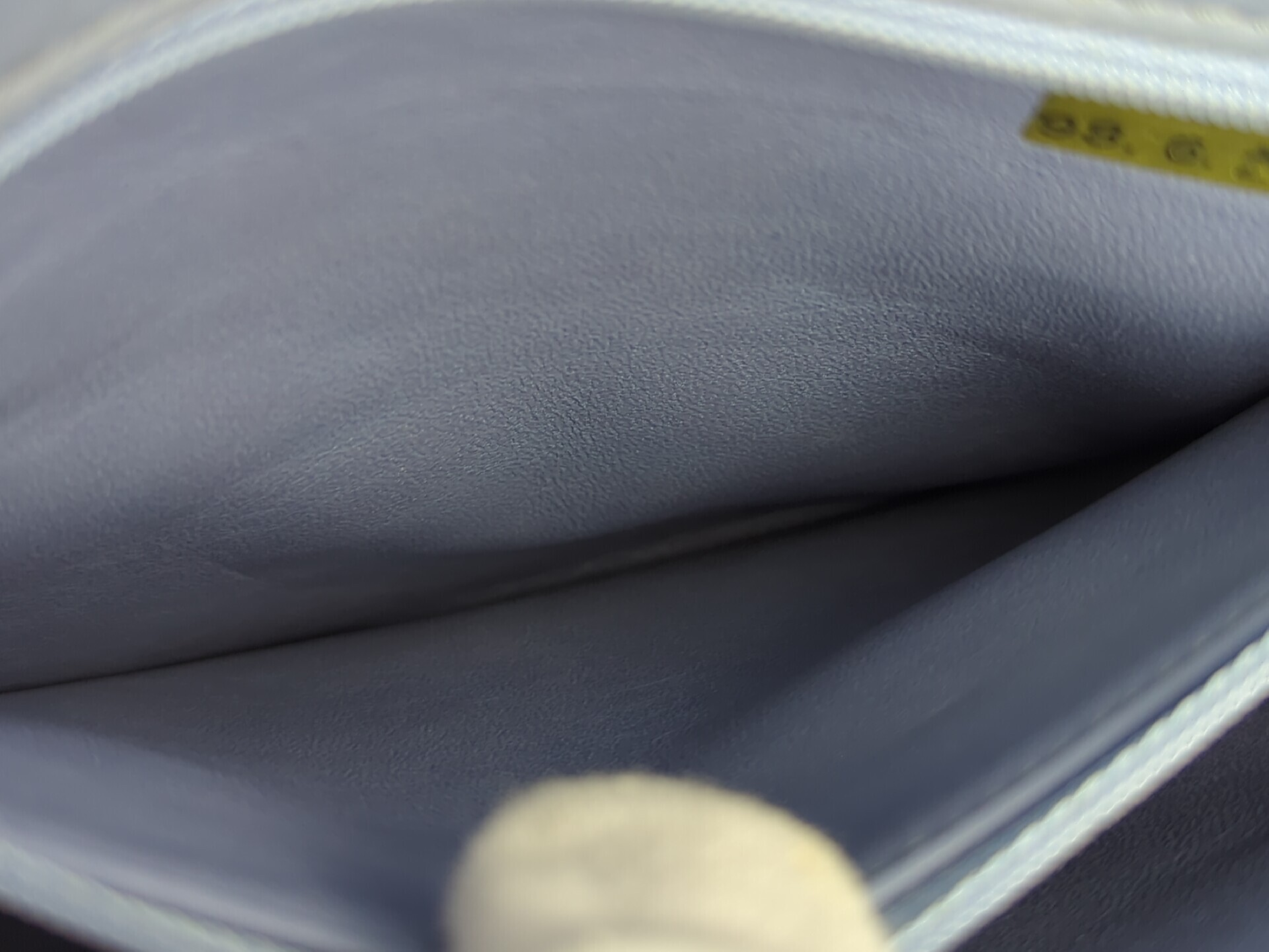 Lambskin Matelassé Turnlock Blue Shoulder Bag — view 10