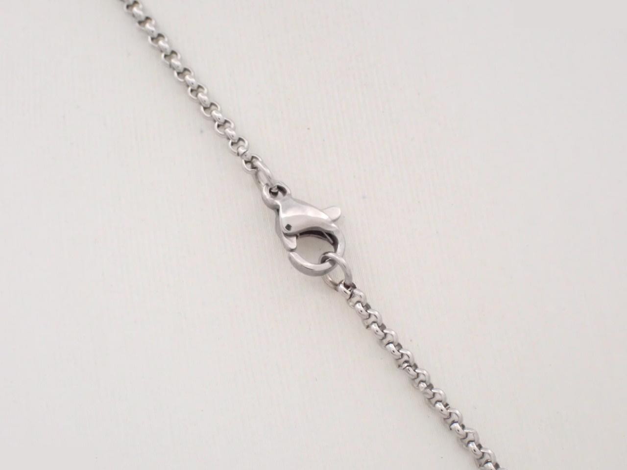 Evelyn (precious metal) necklace pendant, 925 sterling silver / Top 3.8g — view 2