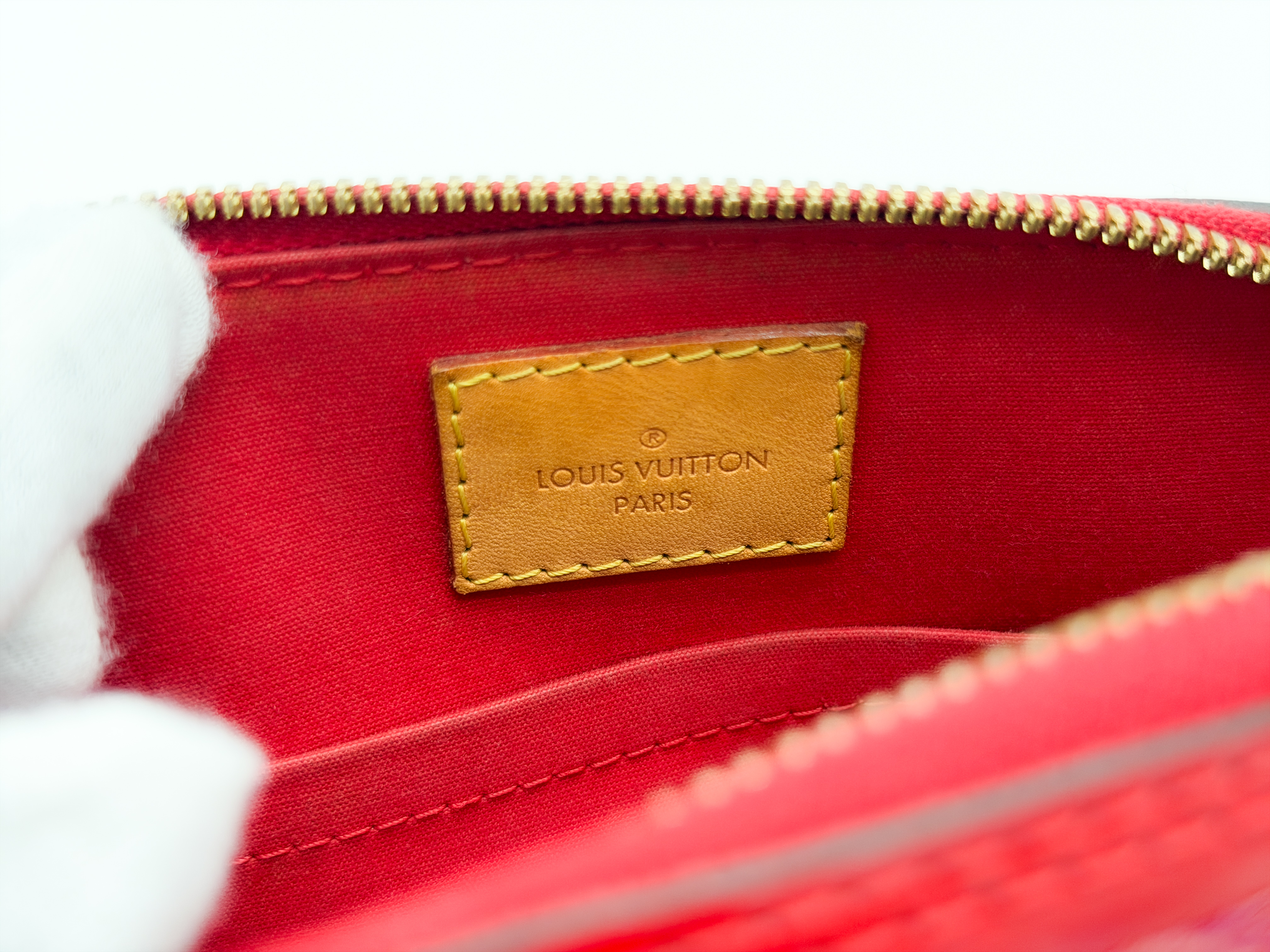 Vernis M91606 Alma BB ST Padlock Clochette Pomme d'Amour SD0166 2-Way Handbag — view 13