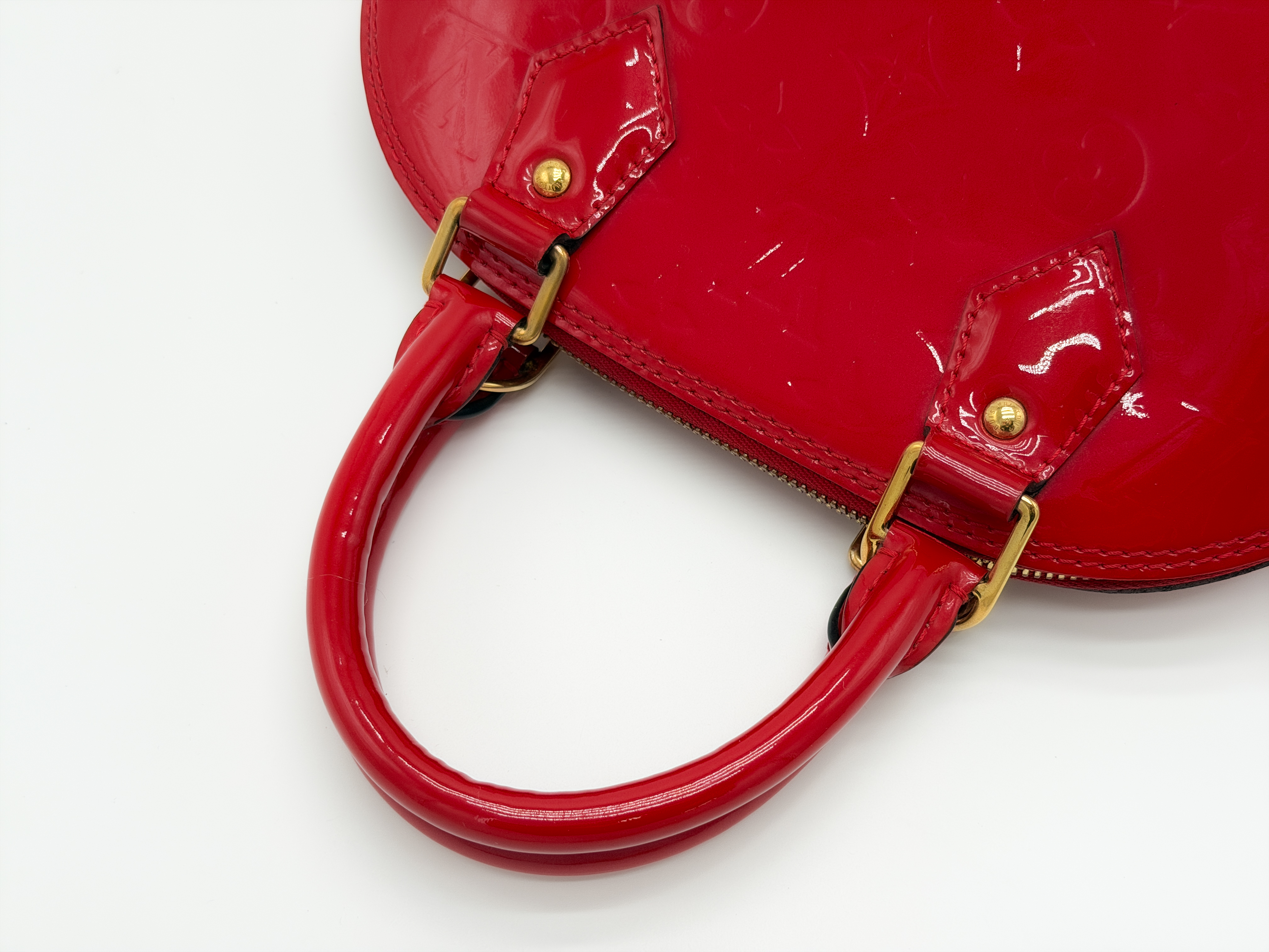 Vernis M91606 Alma BB ST Padlock Clochette Pomme d'Amour SD0166 2-Way Handbag — view 4