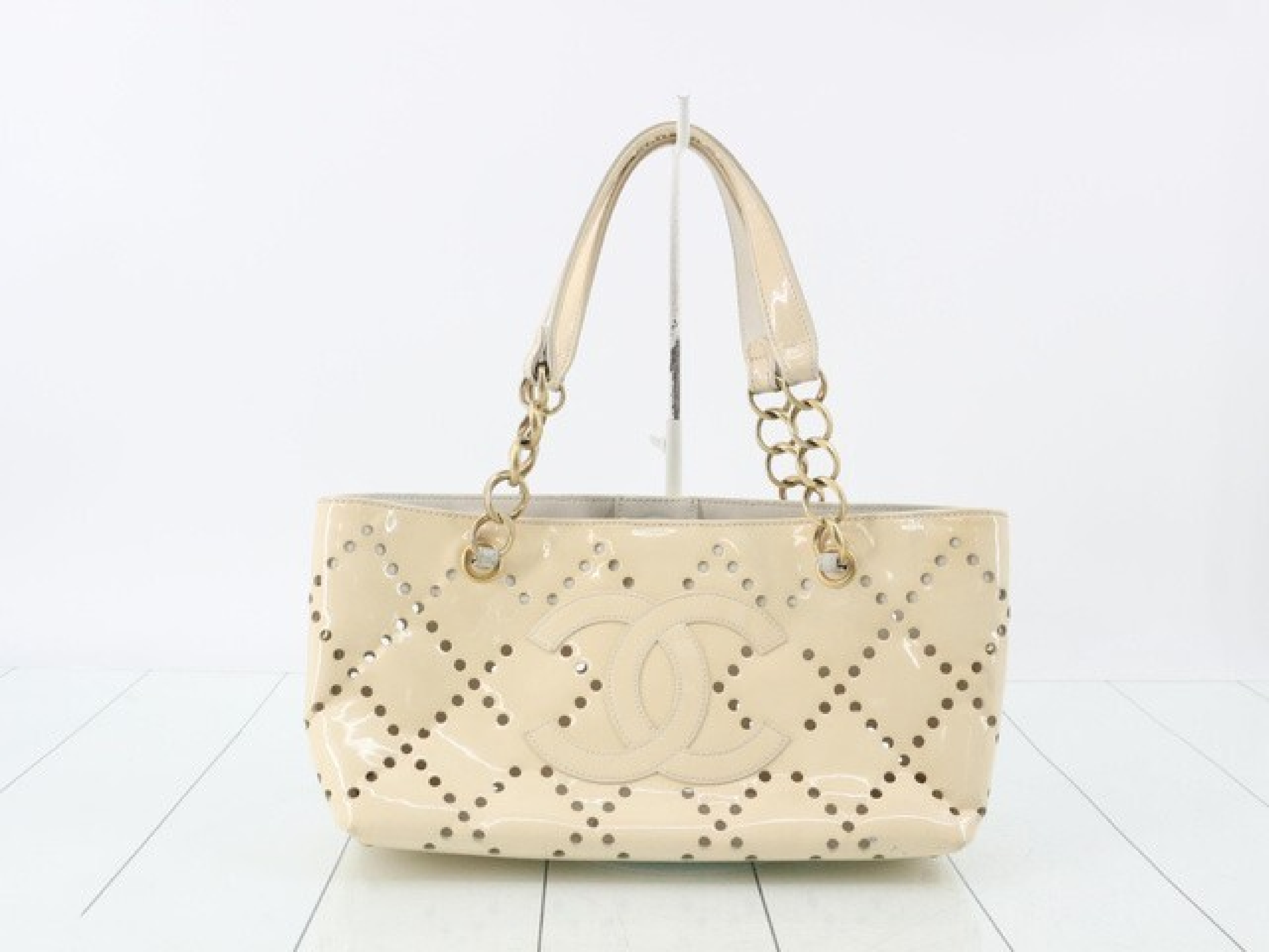 Coco Mark Enamel Tote Bag (with sticker, serial number 8)
