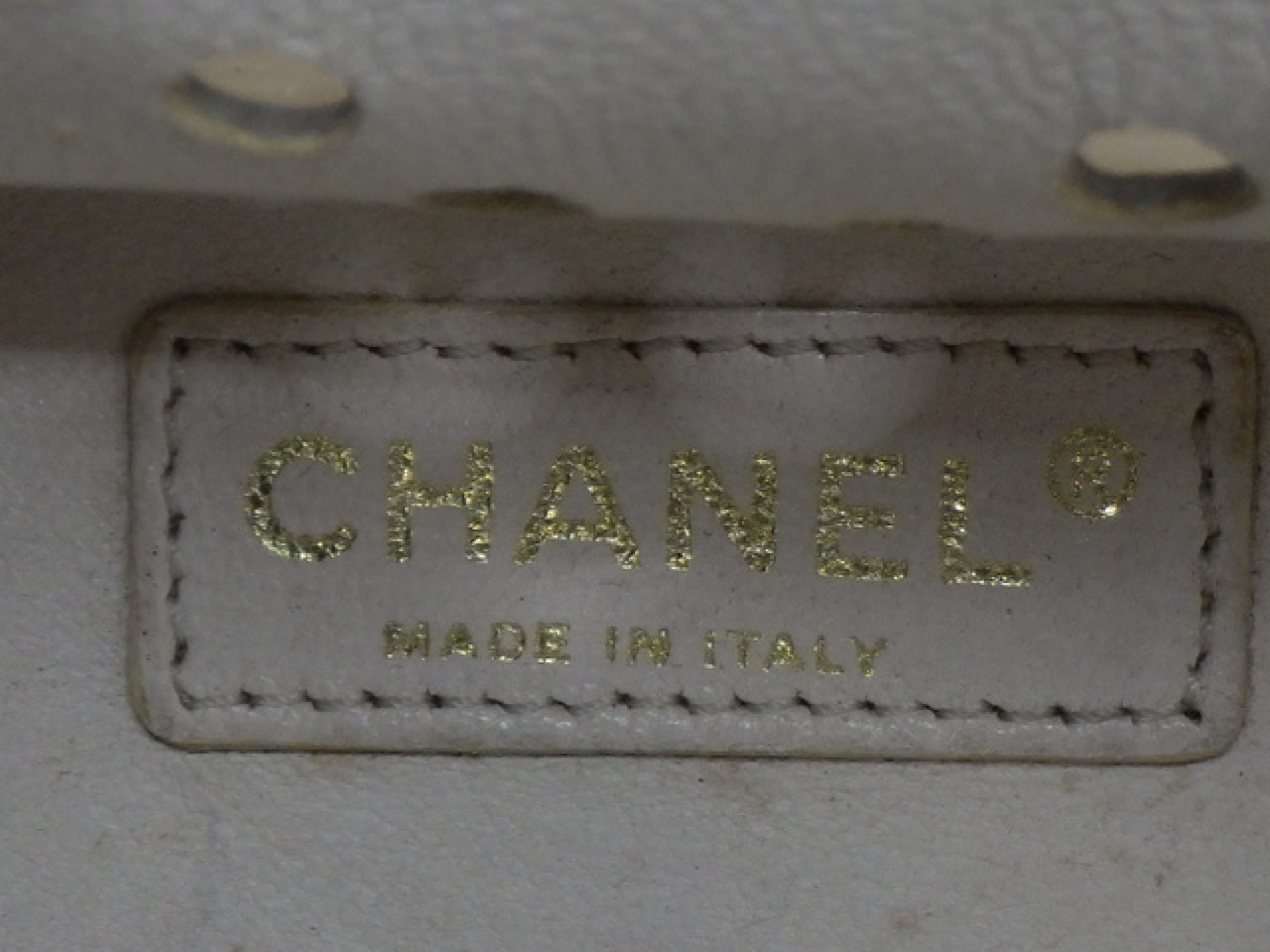 Coco Mark Enamel Tote Bag (with sticker, serial number 8) — view 9