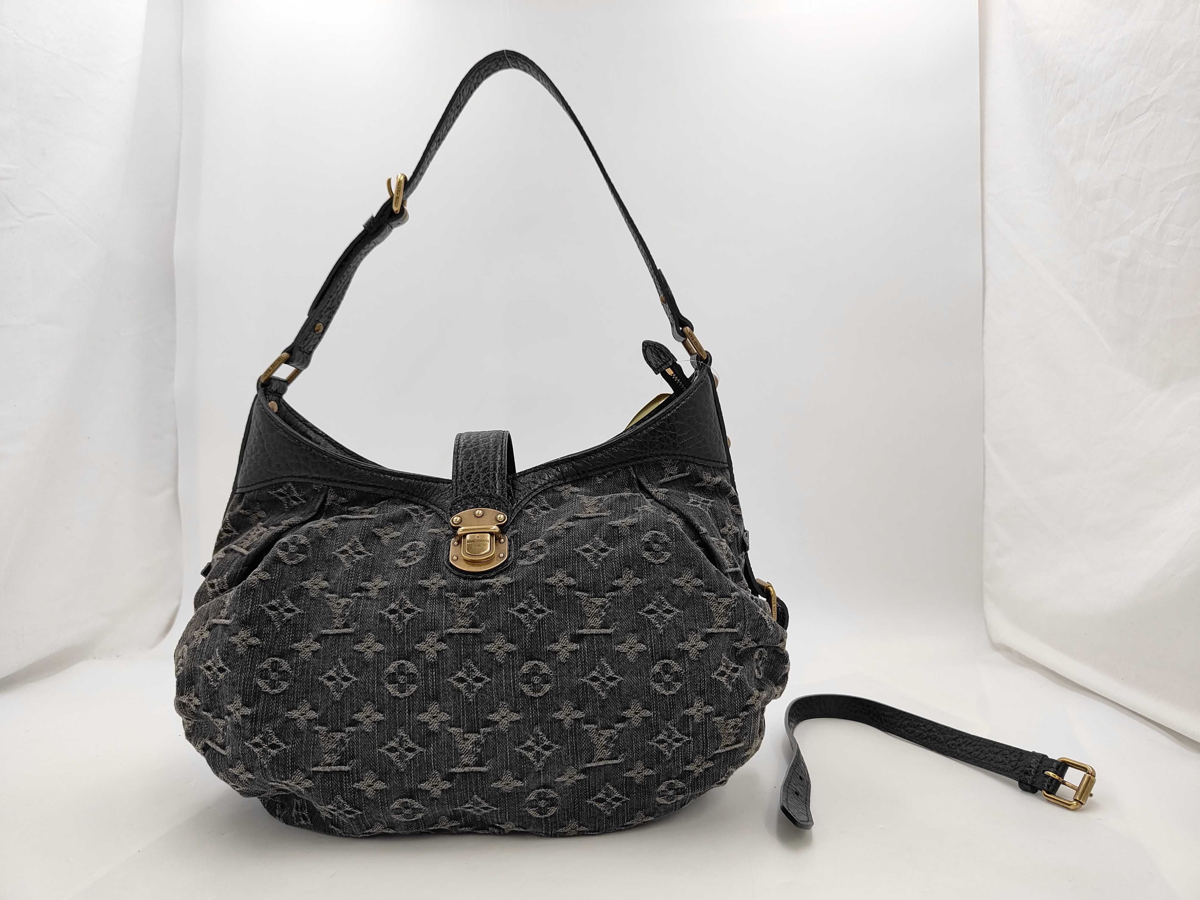 Monogram Denim Slightly Handbag
