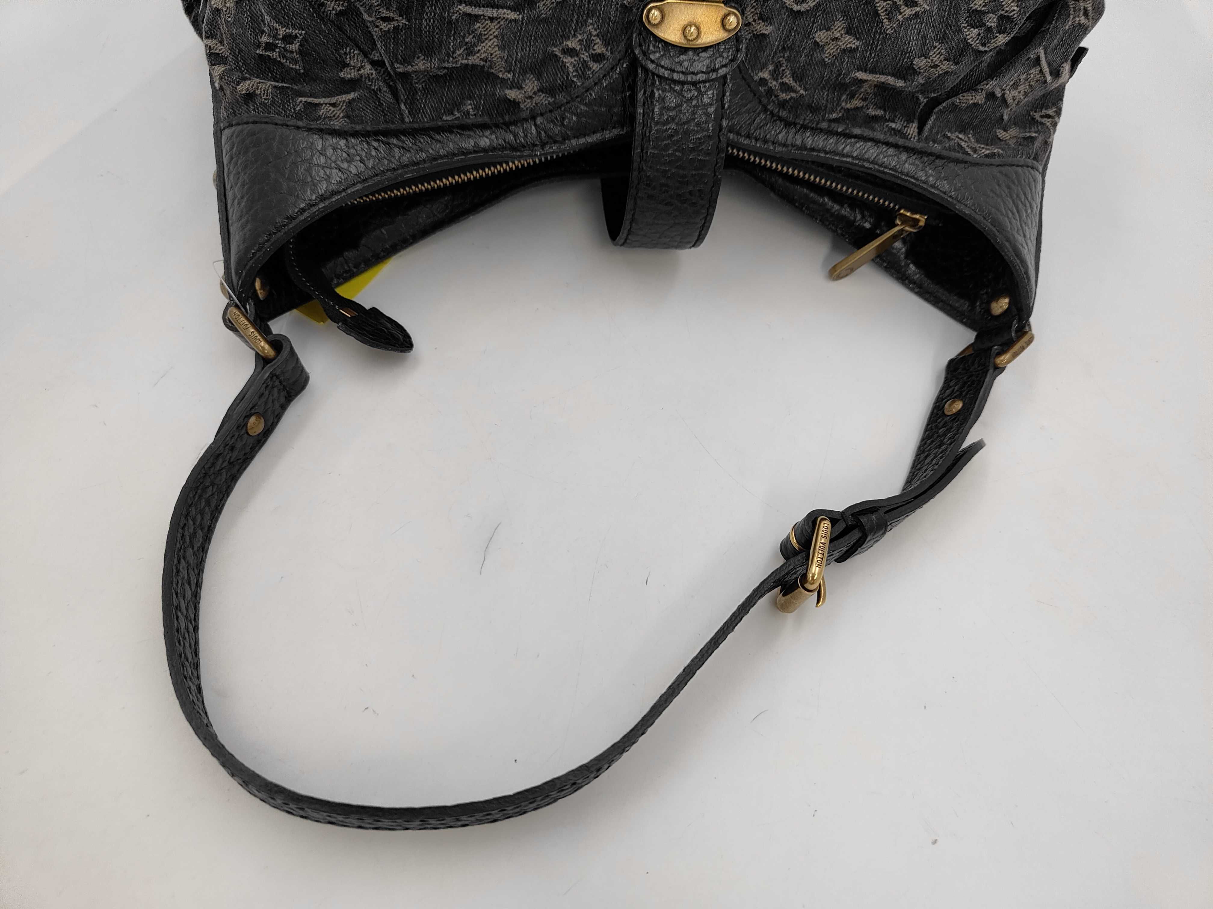 Monogram Denim Slightly Handbag — view 5
